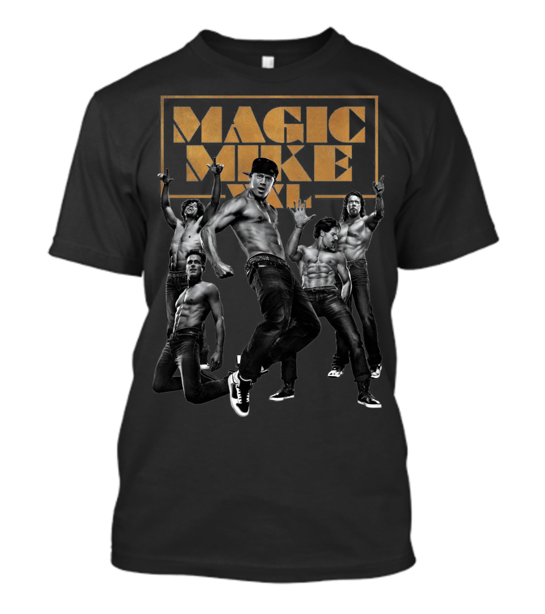 Magic Mike Dance Crew Dynamic Pose Visual T-Shirt