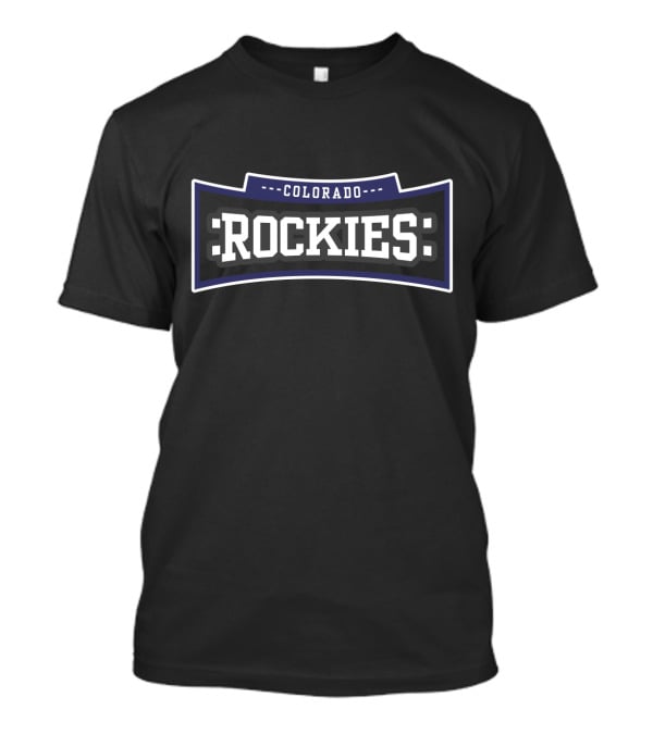 Colorado Rockies Fans Team Logo For Sports Enthusiasts T-Shirt
