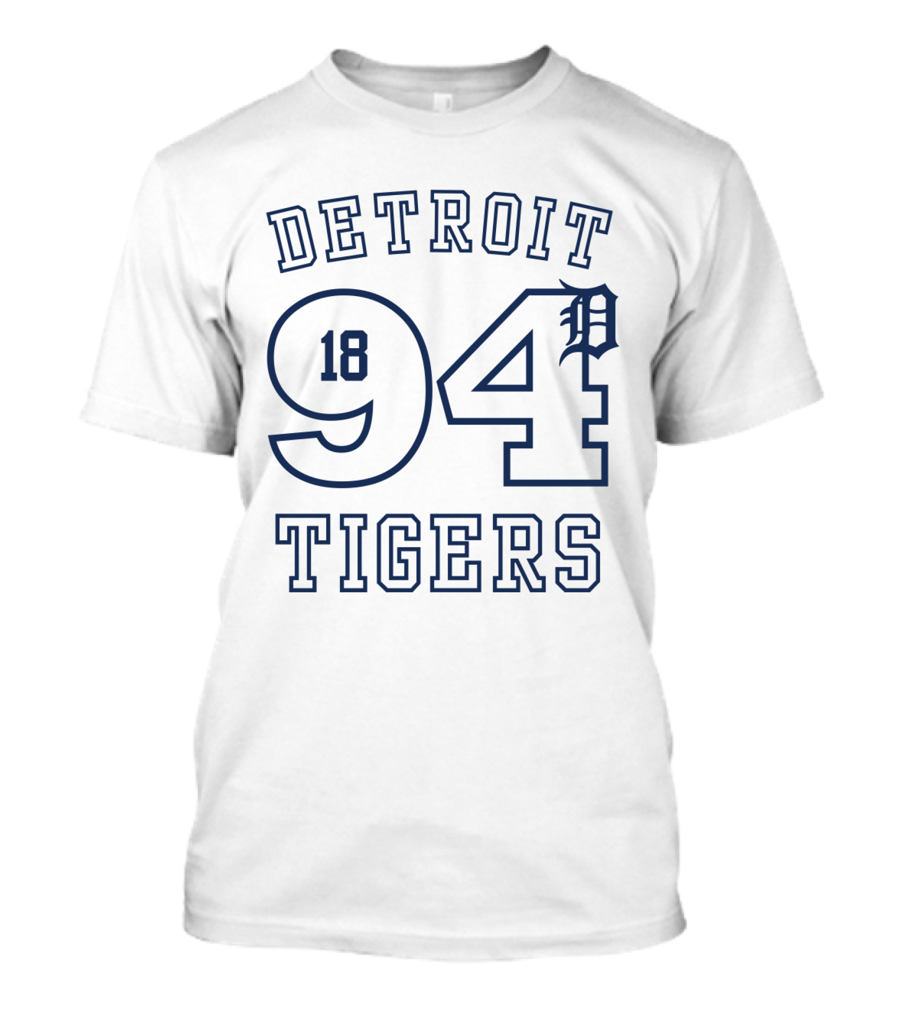 Detroit Tigers 1894 Vintage Sports Team T-Shirt