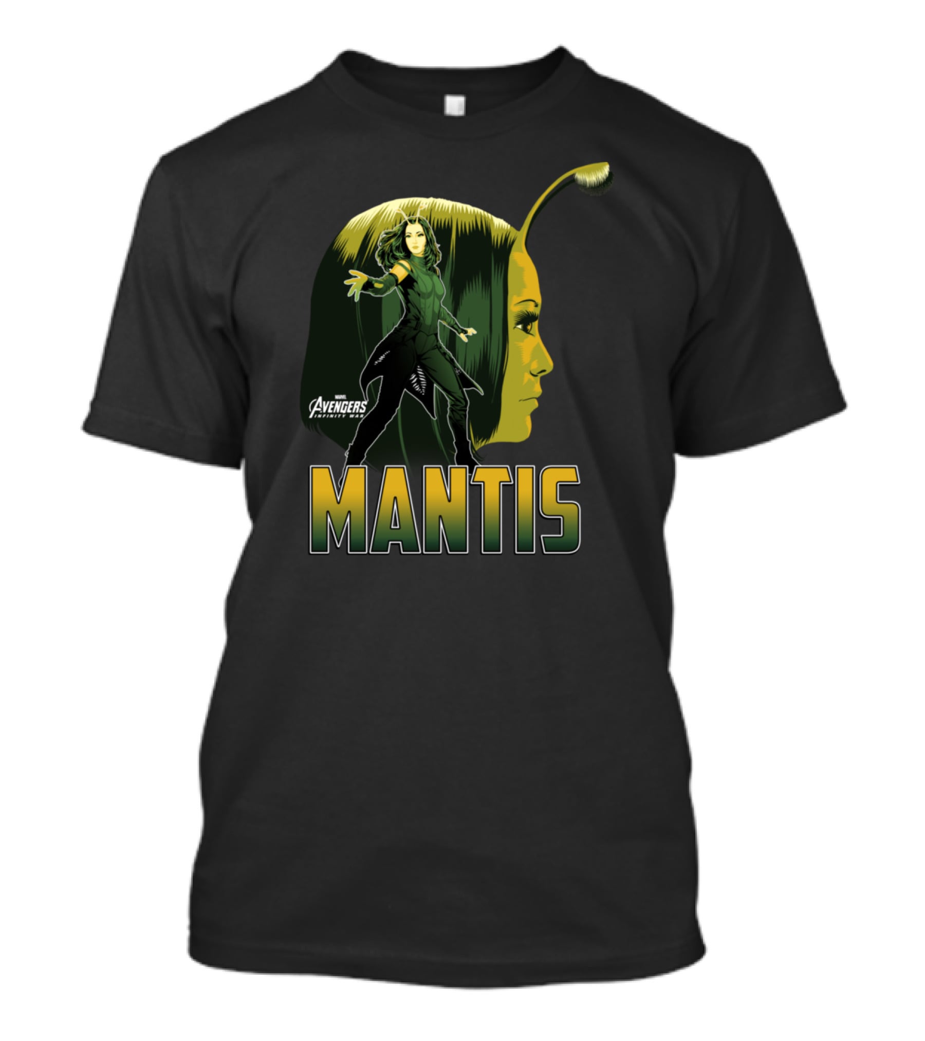 Avengers Infinity War Marvel Mantis Profile T-Shirt