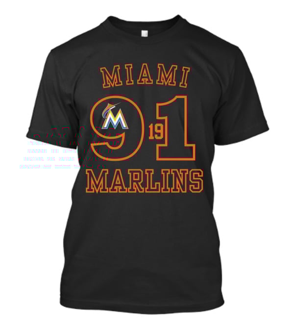 Miami Marlins 1991 T-Shirt