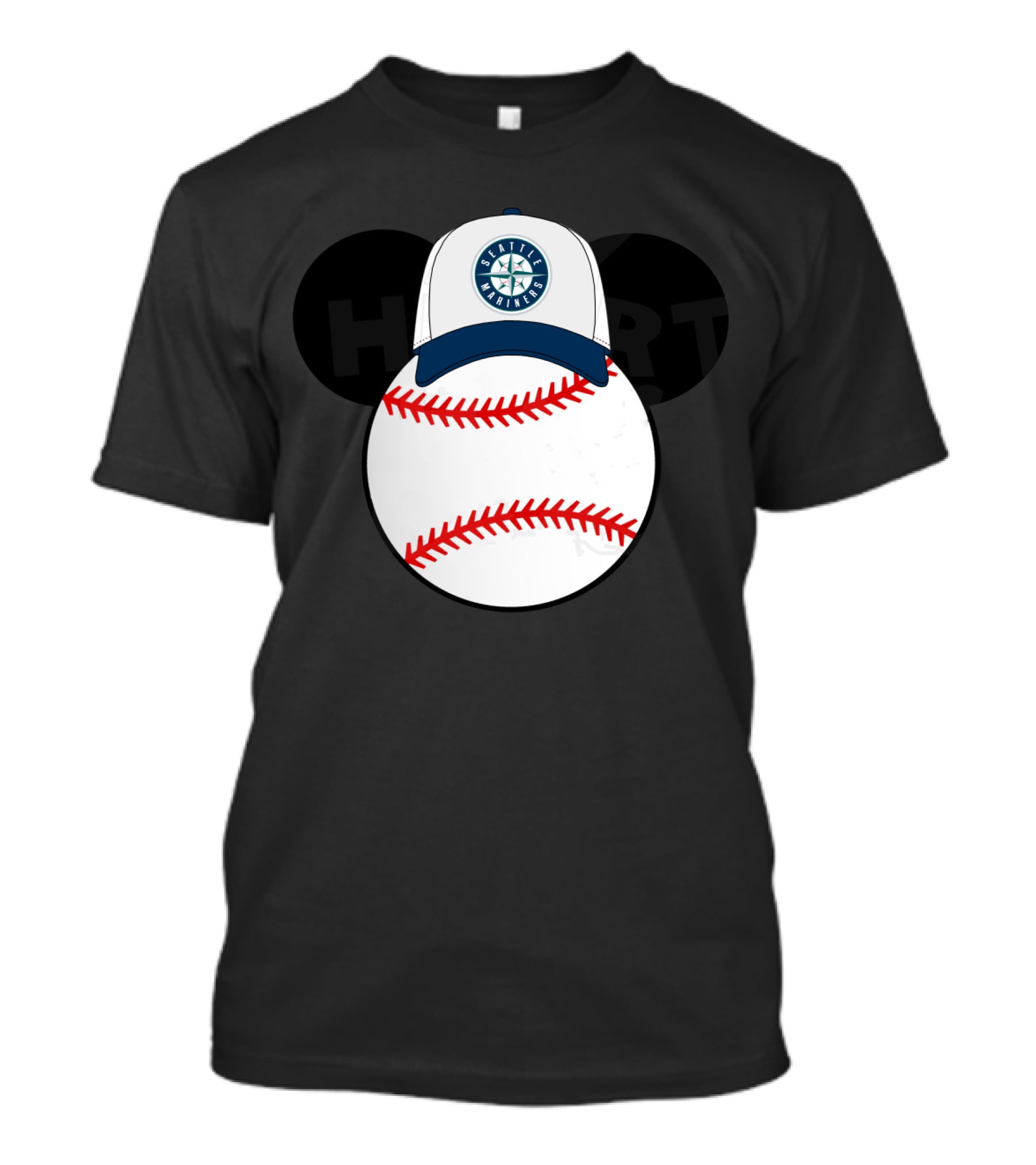 Seattle Mariners Mickey Mouse Baseball T-Shirt