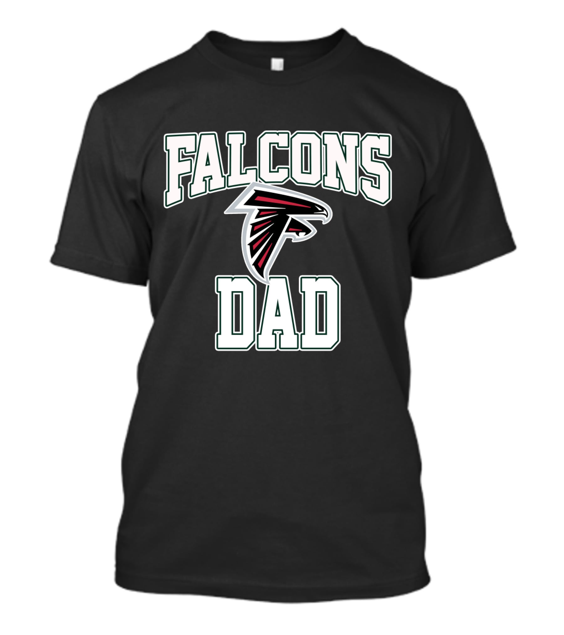Atlanta Falcons Dad Fathers Day Gift T-Shirt