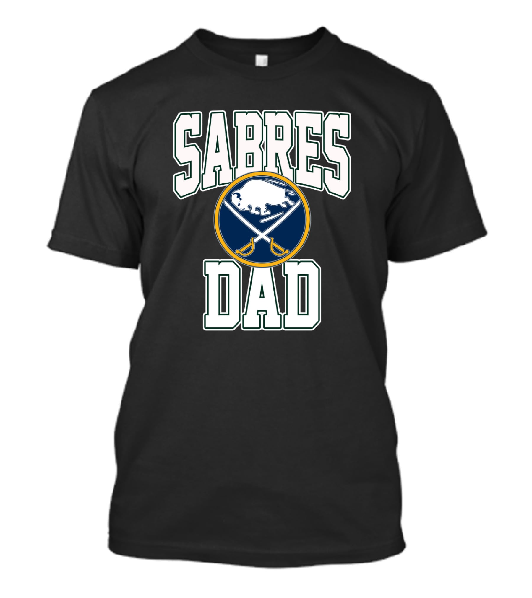 Sabres Dad Buffalo Hockey Fan Enthusiast T-Shirt