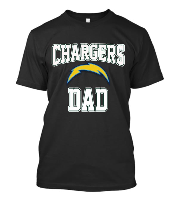 Los Angeles Chargers Dad Fathers Day T-Shirt