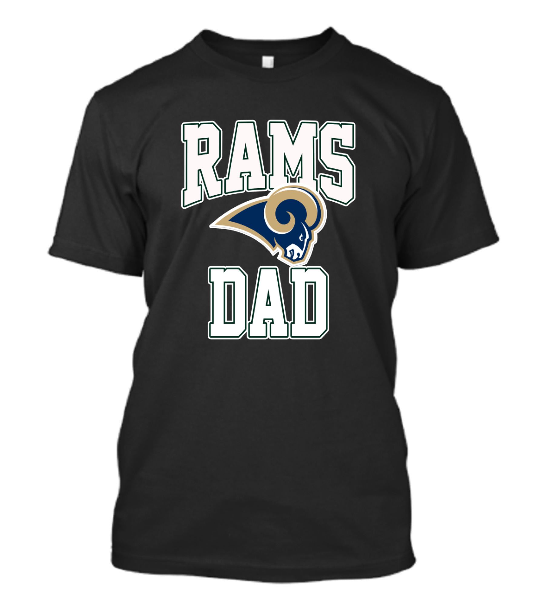 Los Angeles Rams Dad Father's Day Gift T-Shirt