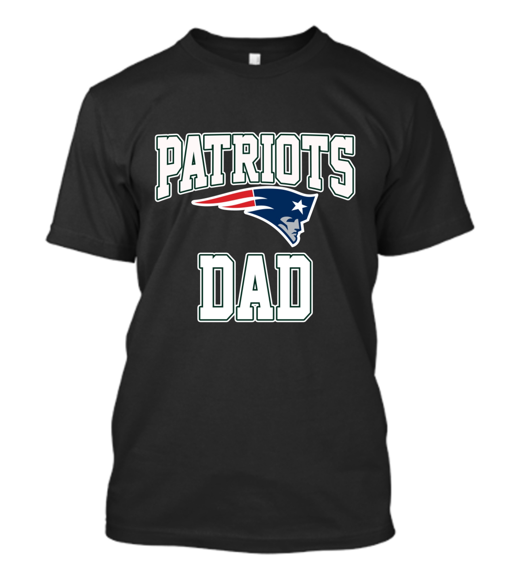 Patriots Dad Fathers Day Best New England Patriots T-Shirt