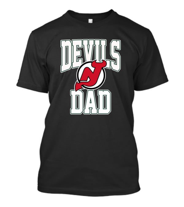 New Jersey Devils Dad Father's Day T-Shirt