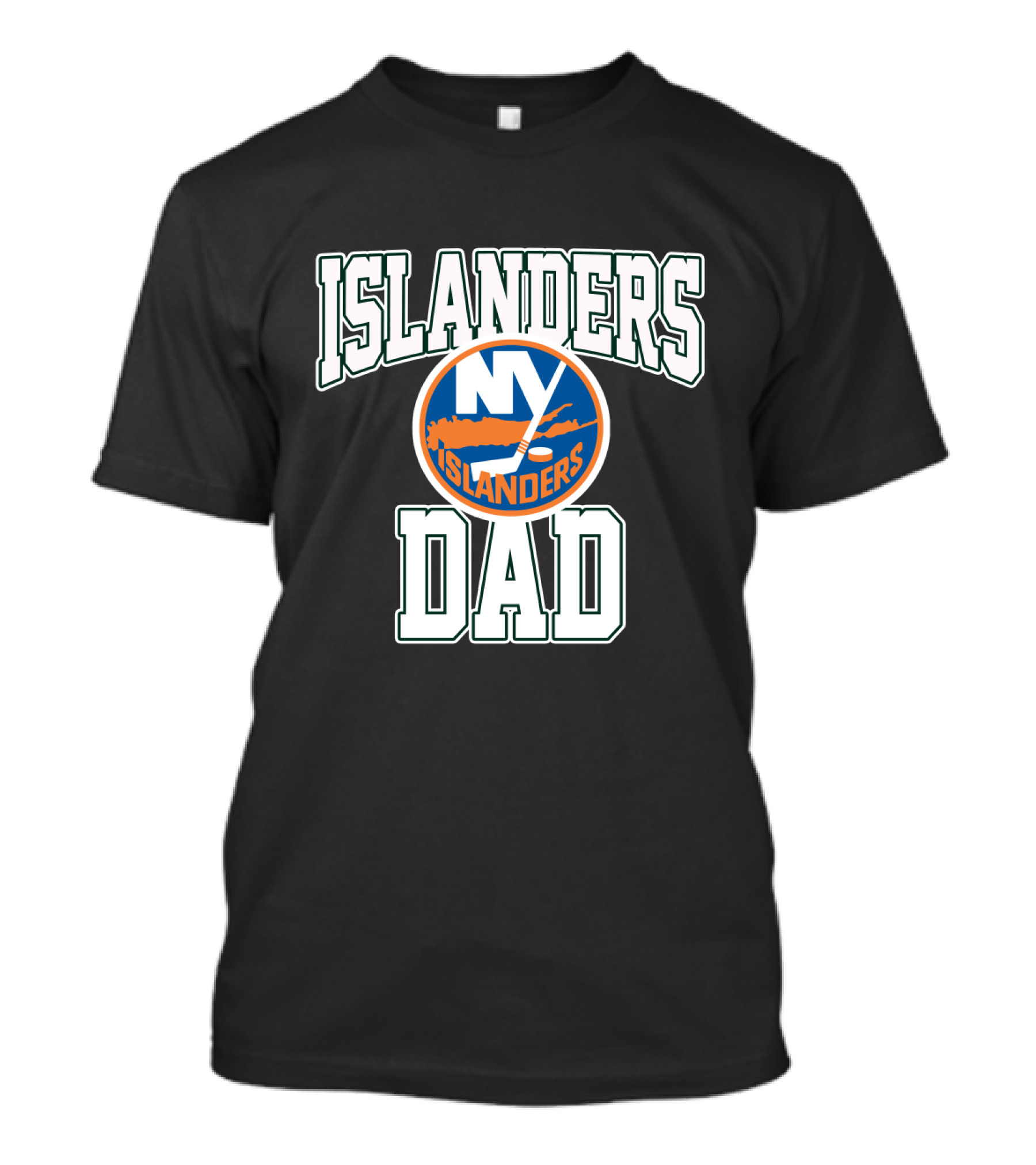 Ny Islanders Dad Islanders Hockey Team T-Shirt