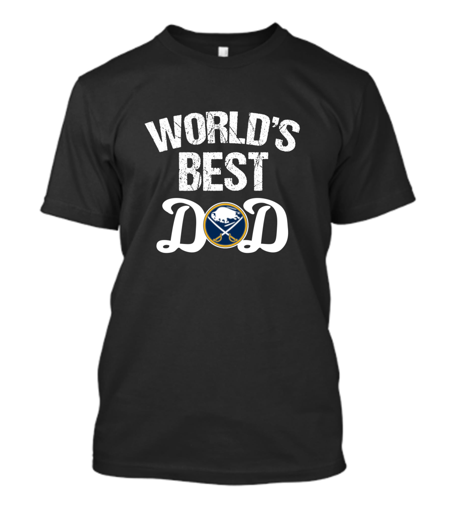 World's Best Dad Buffalo Sabres Fan T-Shirt