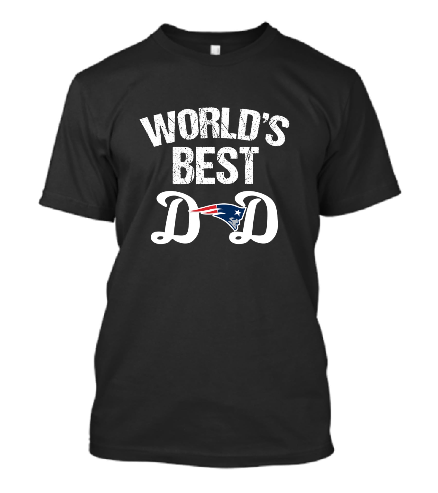World's Best New England Patriots Dad T-Shirt