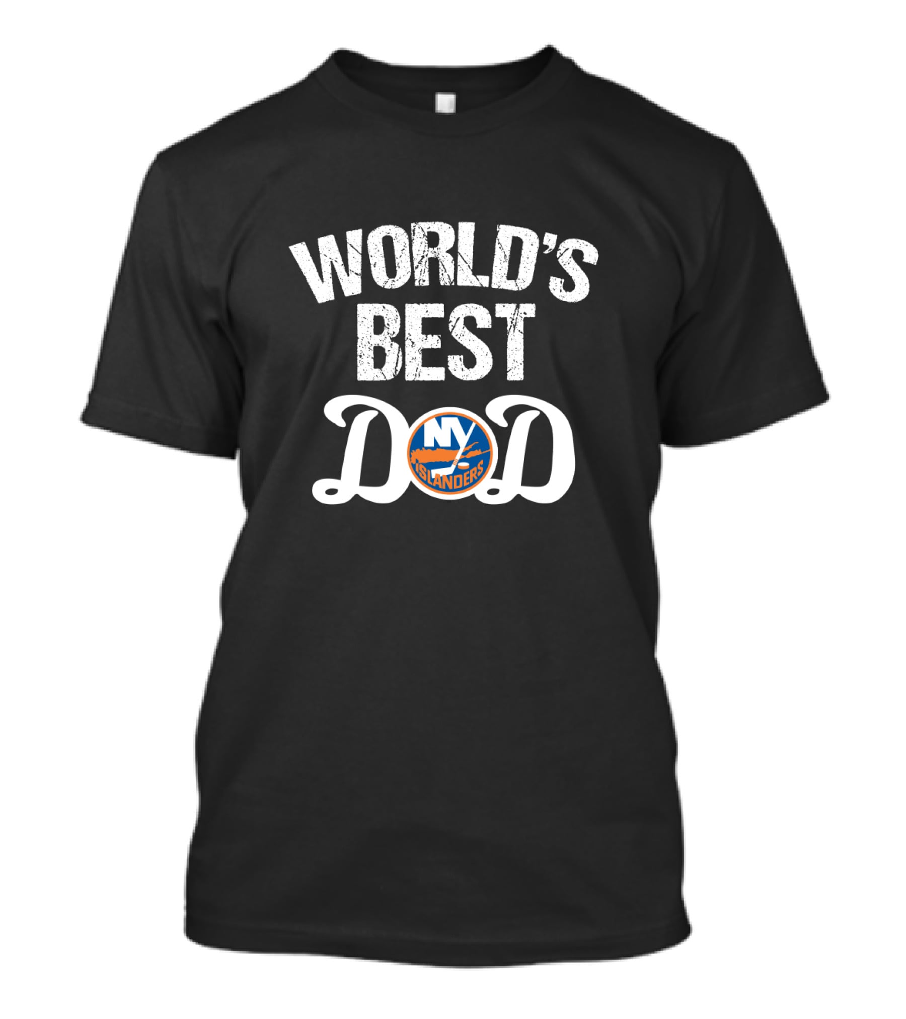 World’s Best New York Islanders Dad T-Shirt