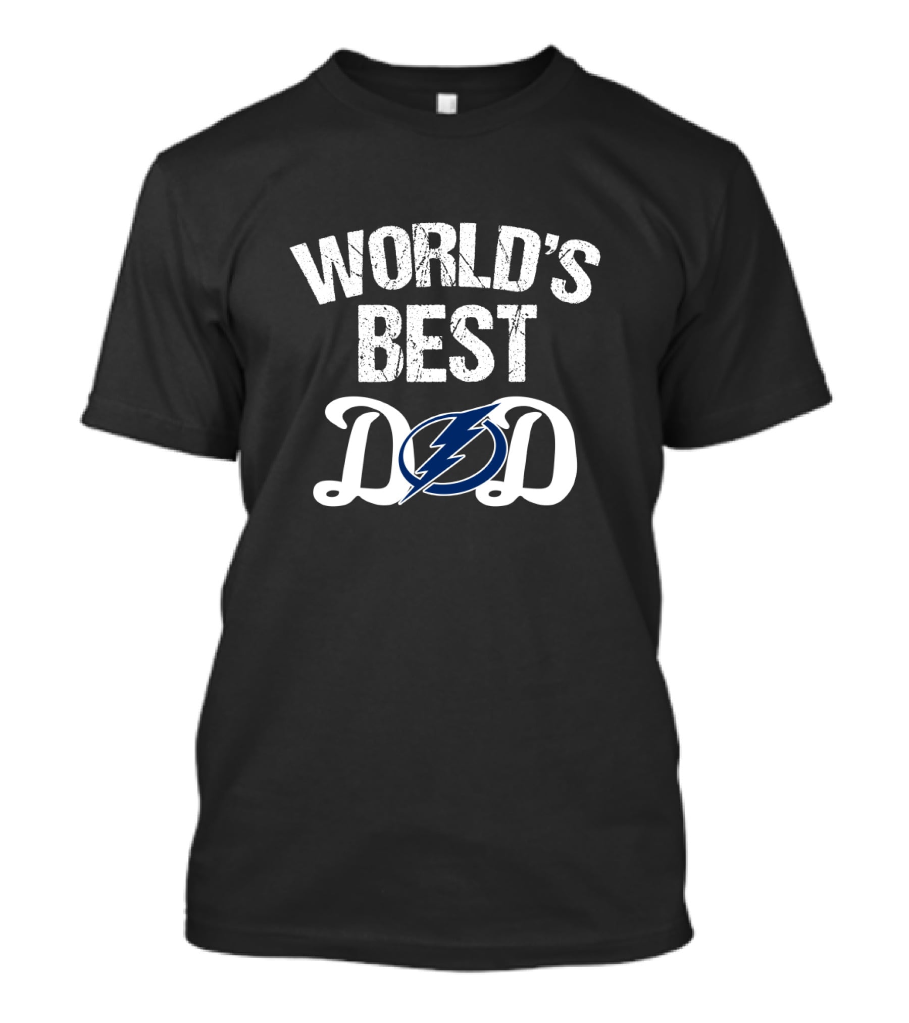 World's Best Tampa Bay Lightning Dad T-Shirt
