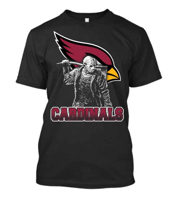 Jason Voorhees Cardinals Fans Arizona T-Shirt