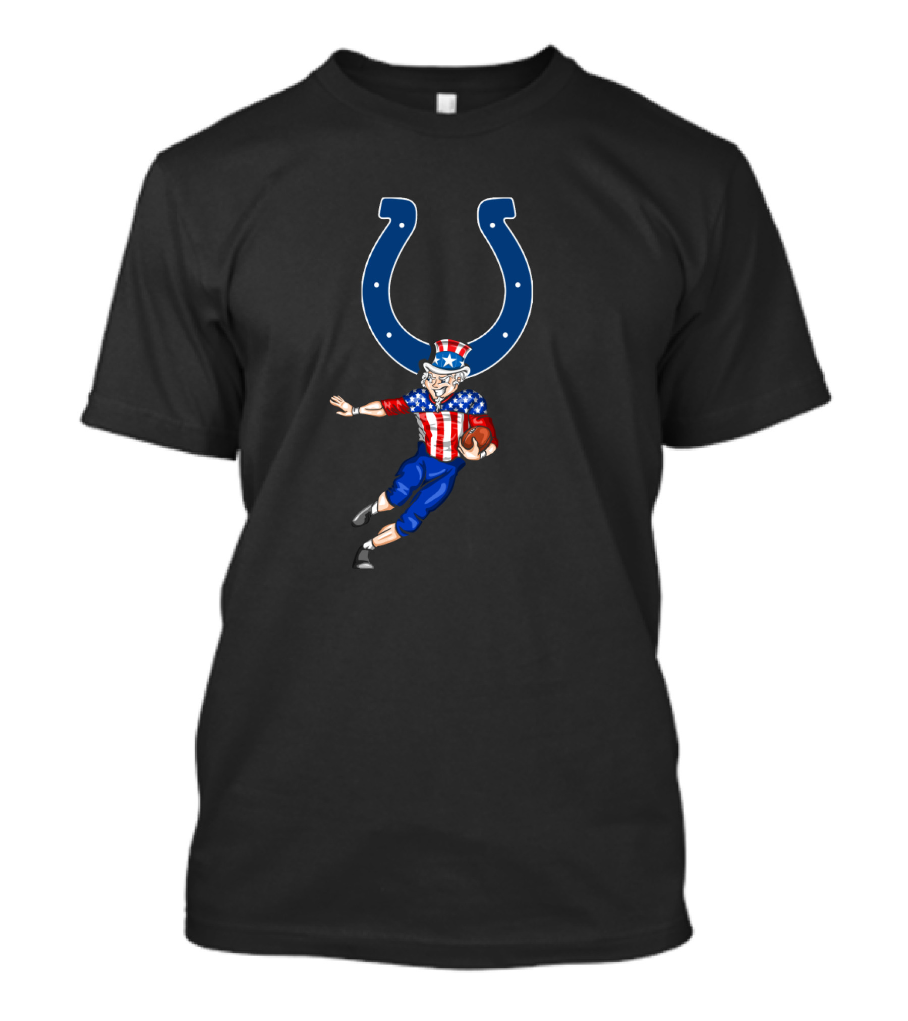 Indianapolis Colts Uncle Sam American Football 4Th July Celebration T-Shirt