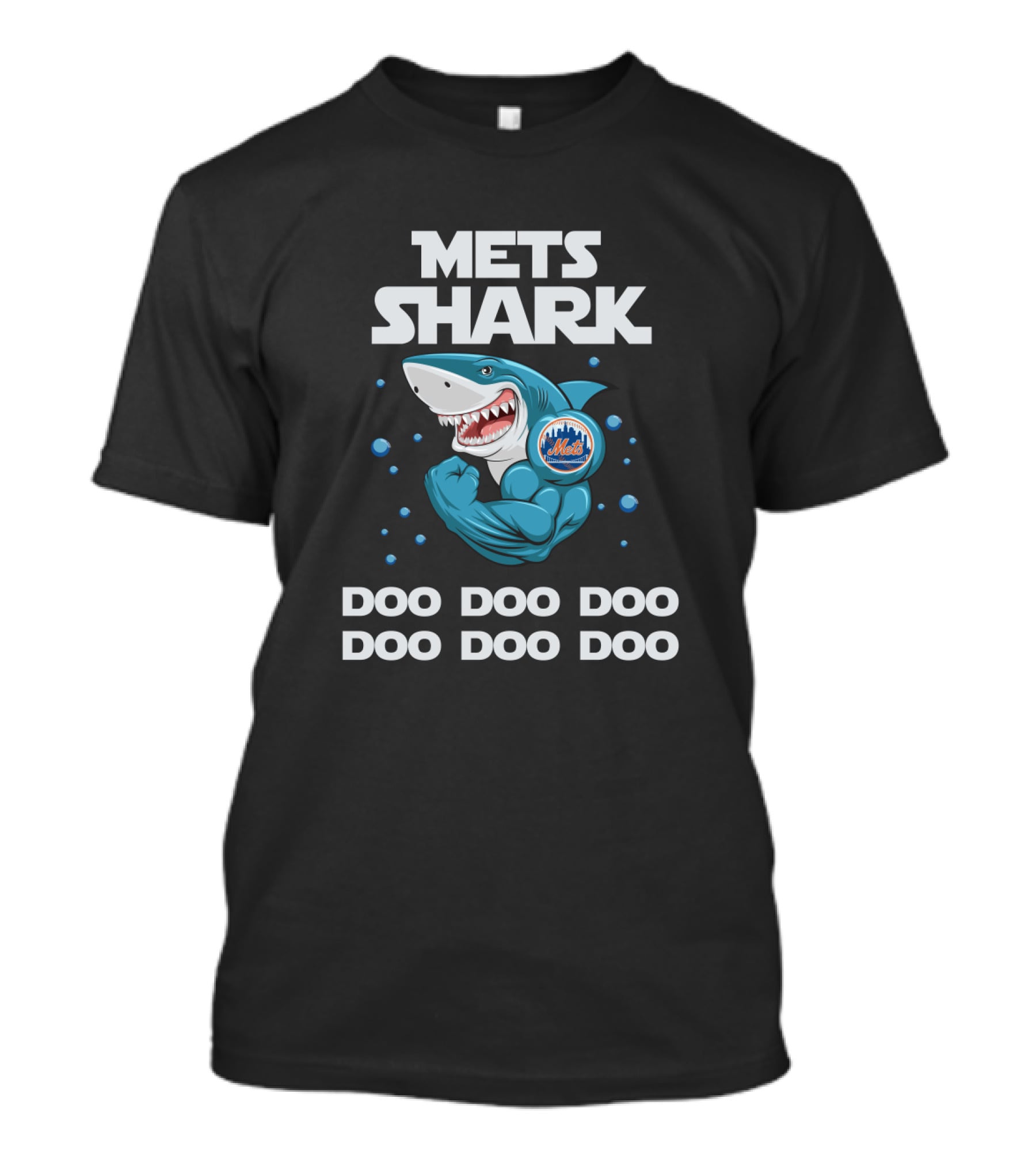 Mets Shark Doo Doo Doo New York Mets Baseball Fun T-Shirt