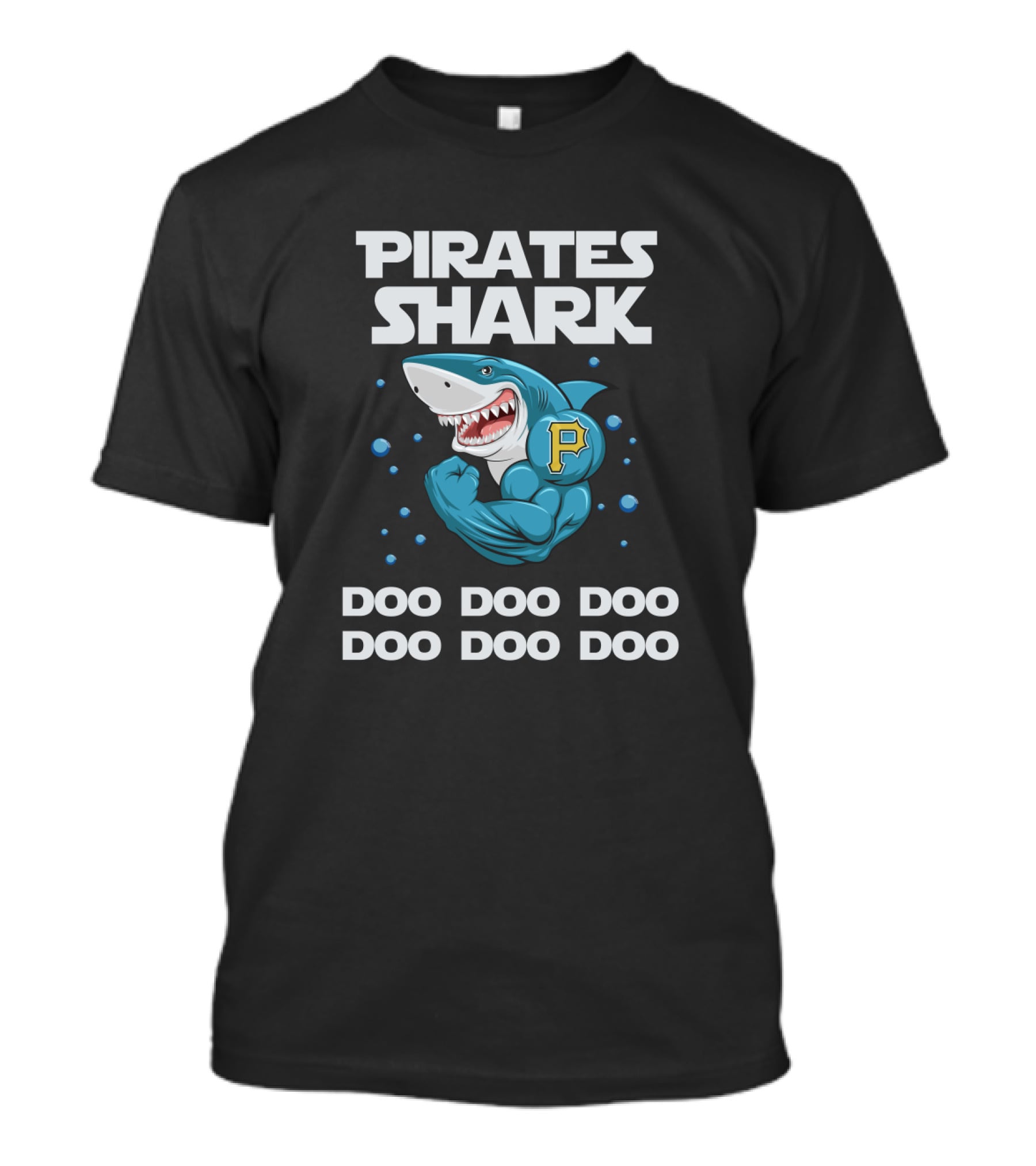 Pirates Shark Doo Doo Doo Featuring Pittsburgh Iconic T-Shirt