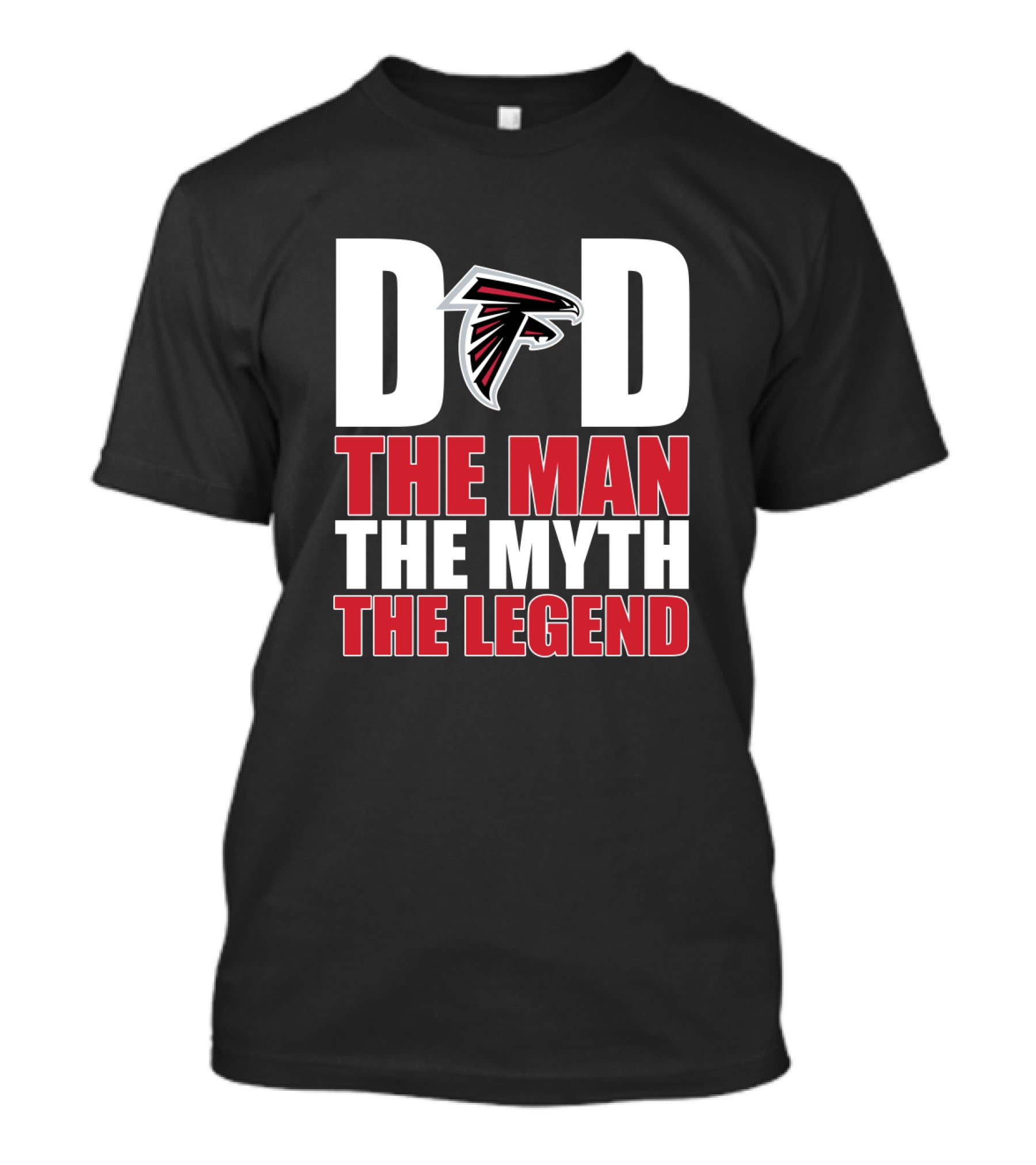 Dad Atlanta Falcons The Man The Myth The Legend T-Shirt