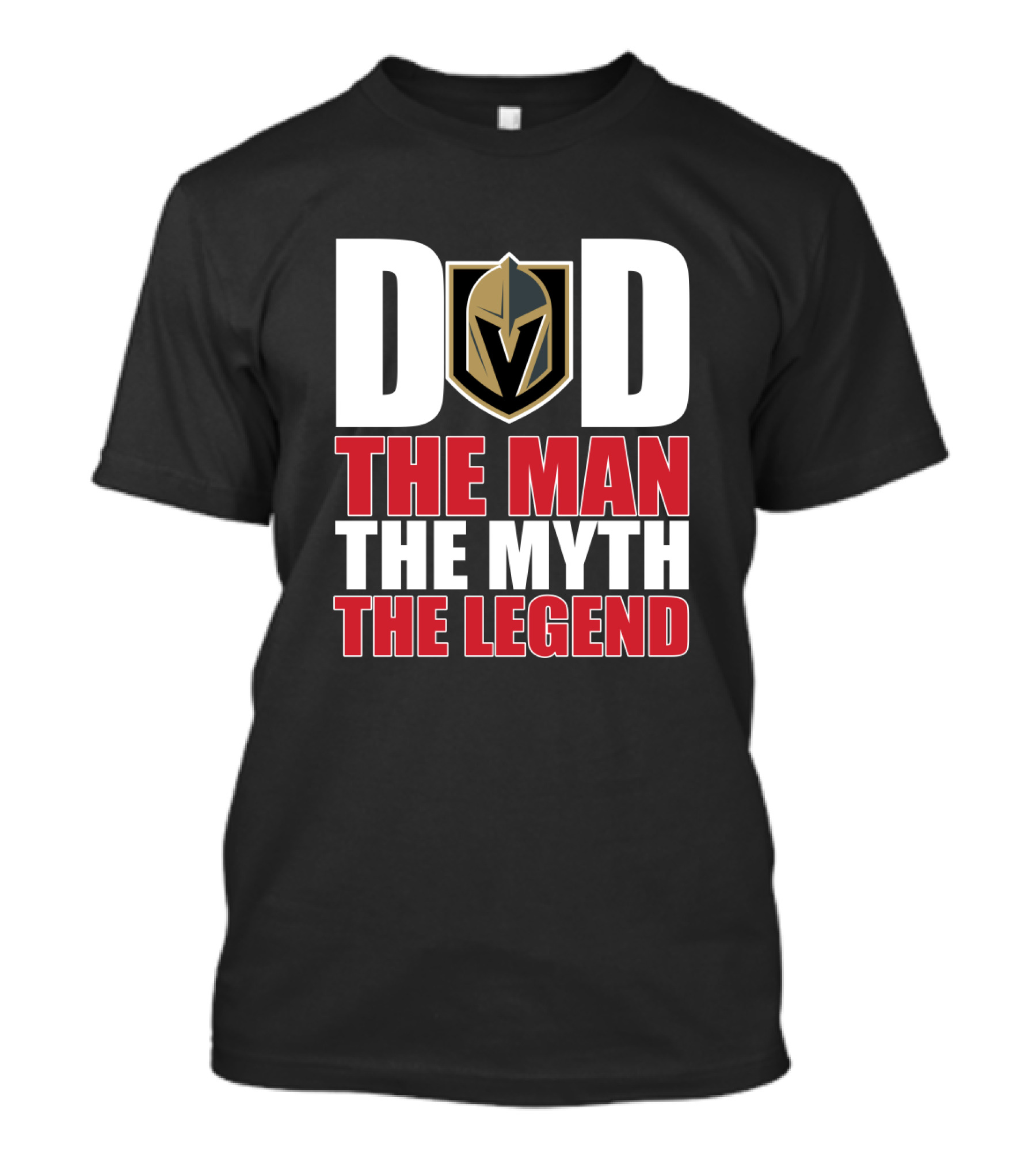 Vegas Golden Knights Dad The Man The Myth The Legend T-Shirt