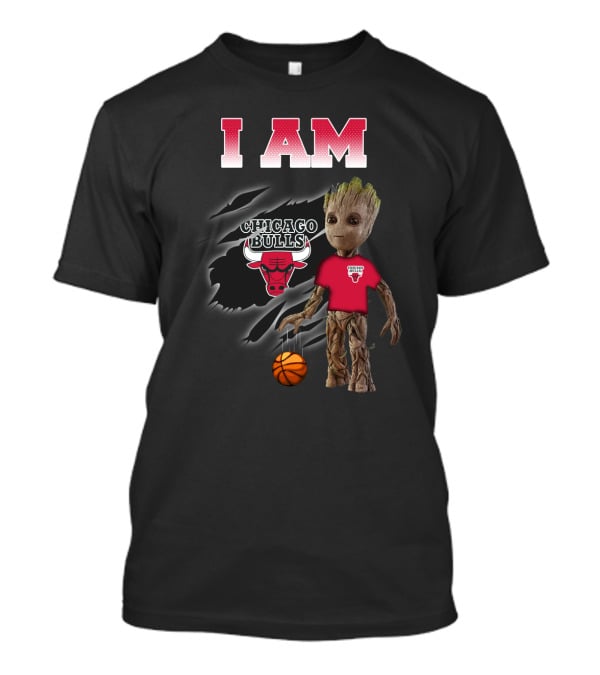 I'm Chicago Bulls Groot Basketball Fan T-Shirt