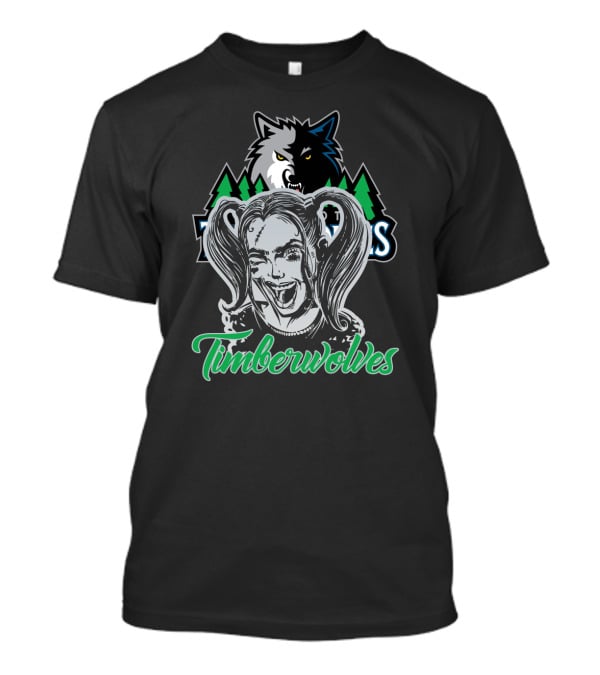Harley Quinn Minnesota Timberwolves T-Shirt