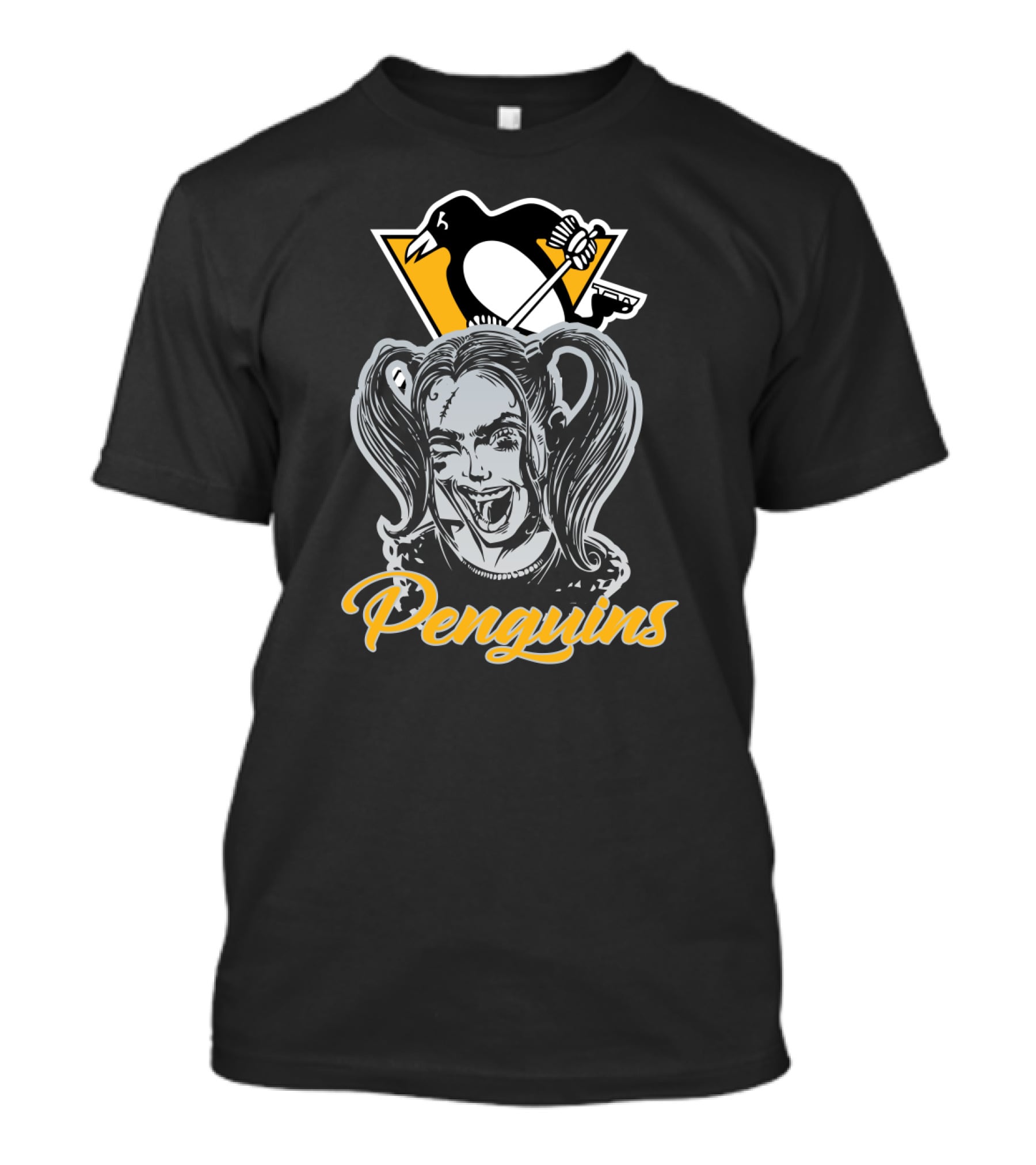 Penguins Harley Quinn Pittsburgh Penguins T-Shirt