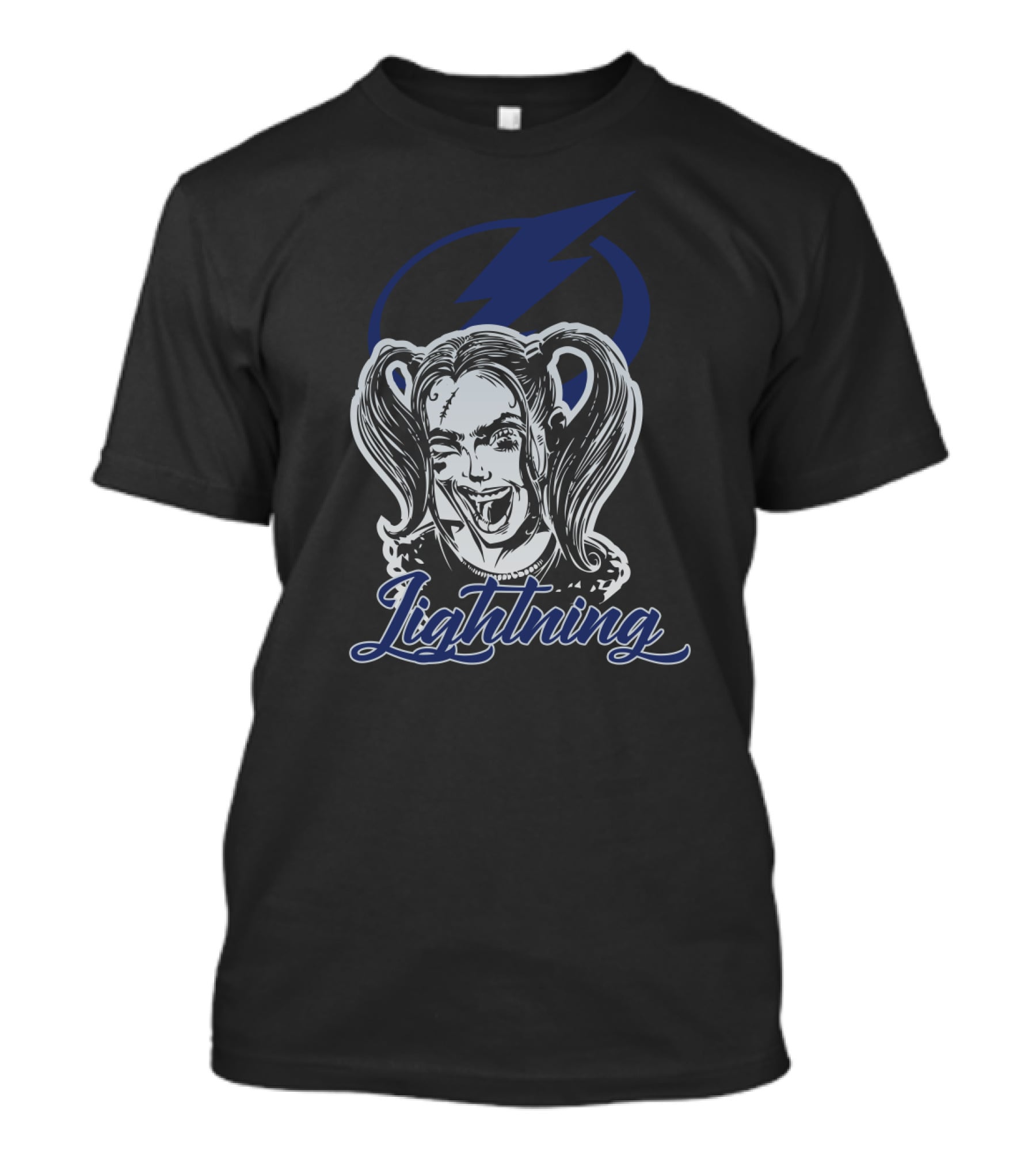 Harley Quinn Lightning Tampa Bay T-Shirt