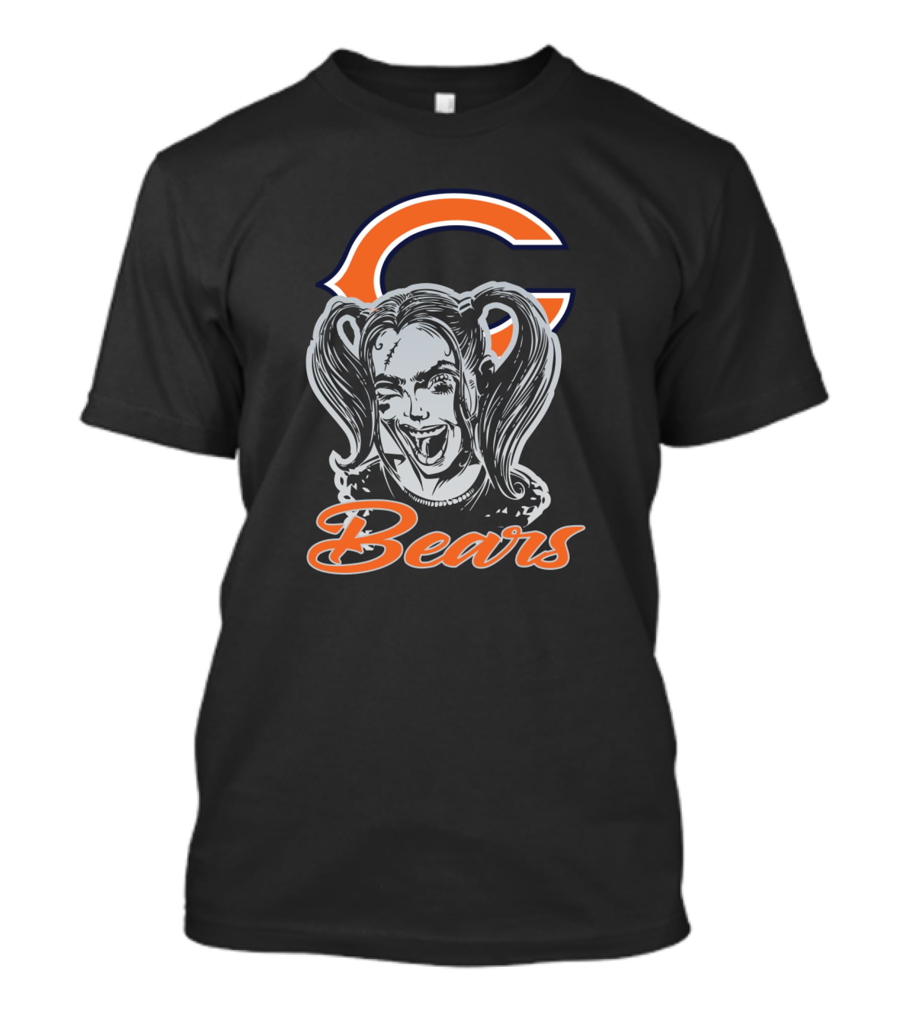 Harley Quinn Chicago Bears Fans T-Shirt