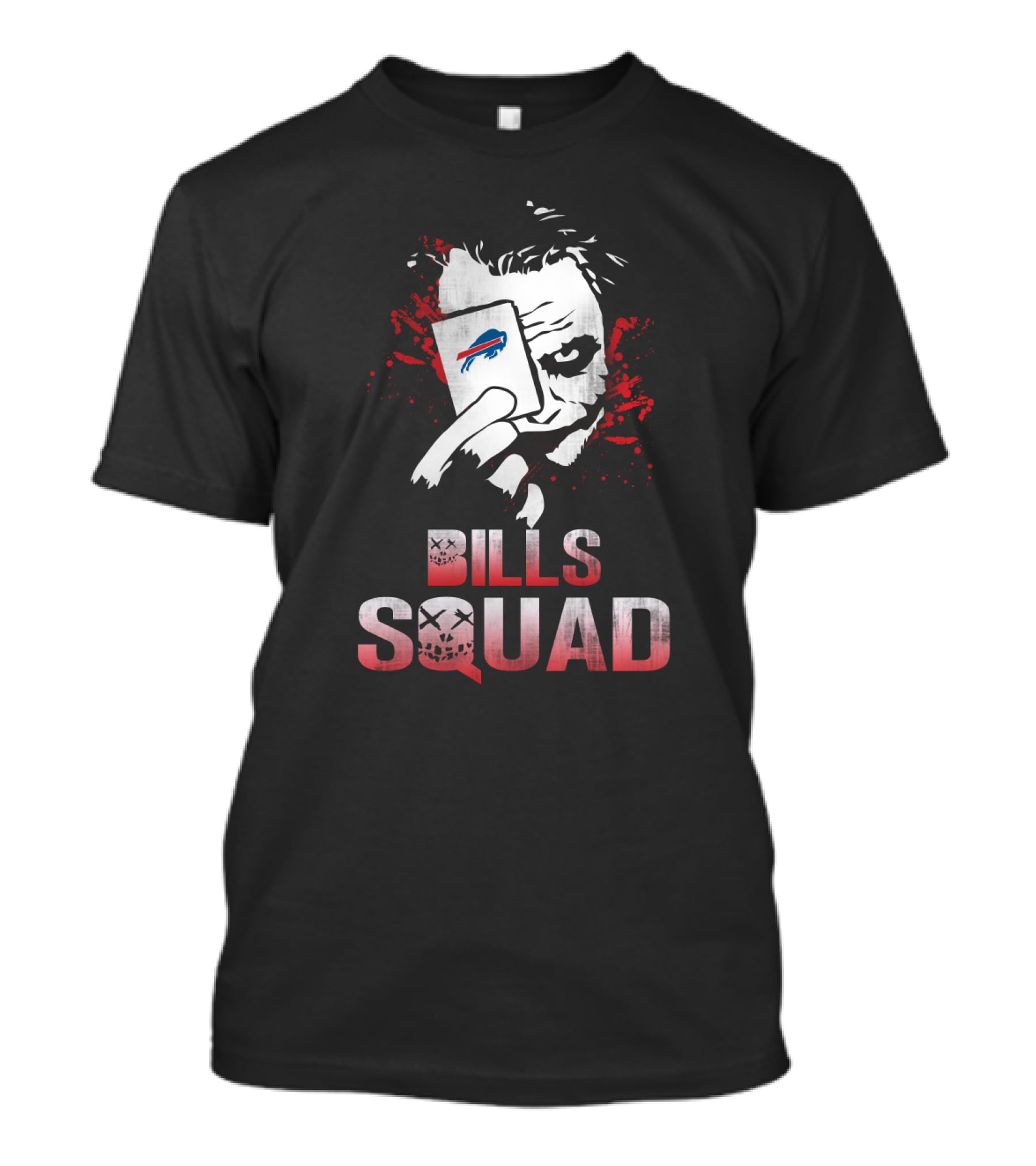 Bills Squad Joker Buffalo Bills Fans T-Shirt