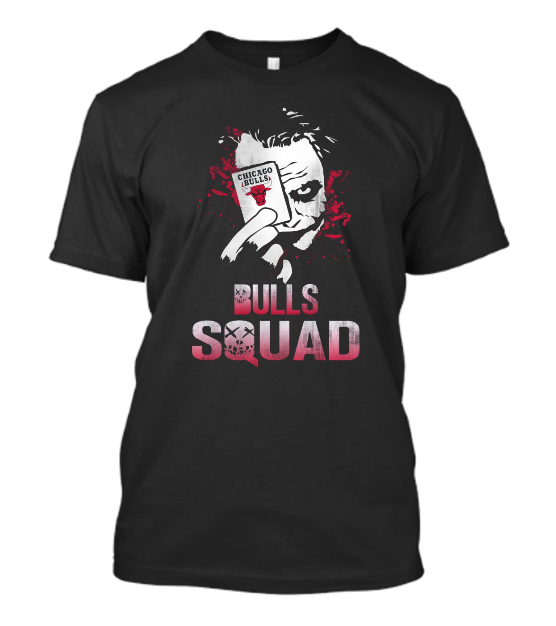 Bulls Squad Joker Chicago Bulls Fans T-Shirt