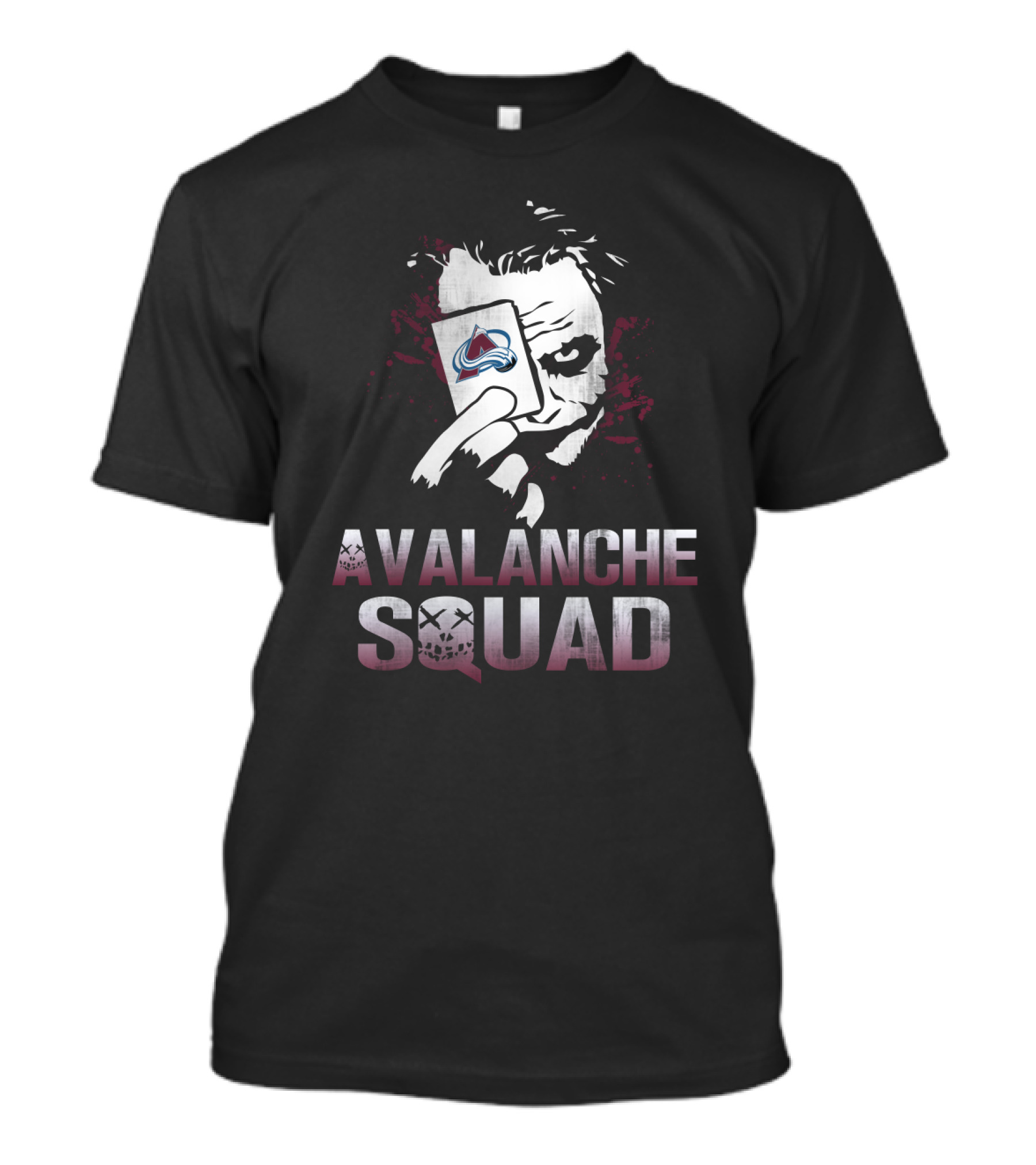 Avalanche Squad Joker Colorado Avalanche Fans T-Shirt