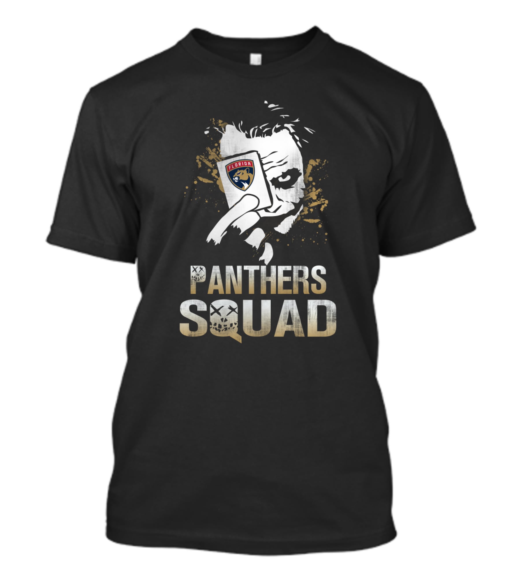 Panthers Squad Florida Panthers Fan Joker Card T-Shirt