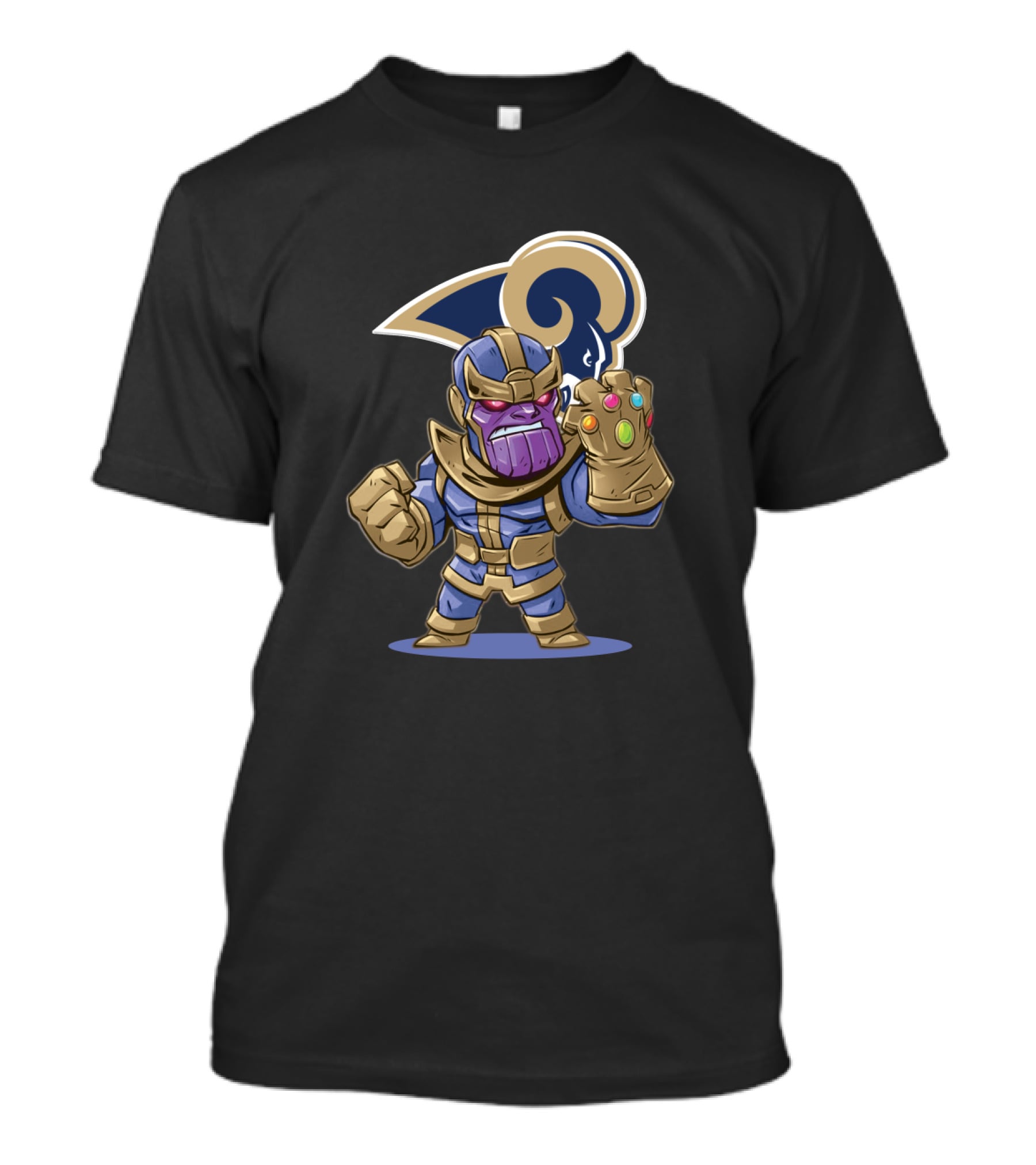 Thanos Infinity Gauntlet Los Angeles Rams Fan T-Shirt