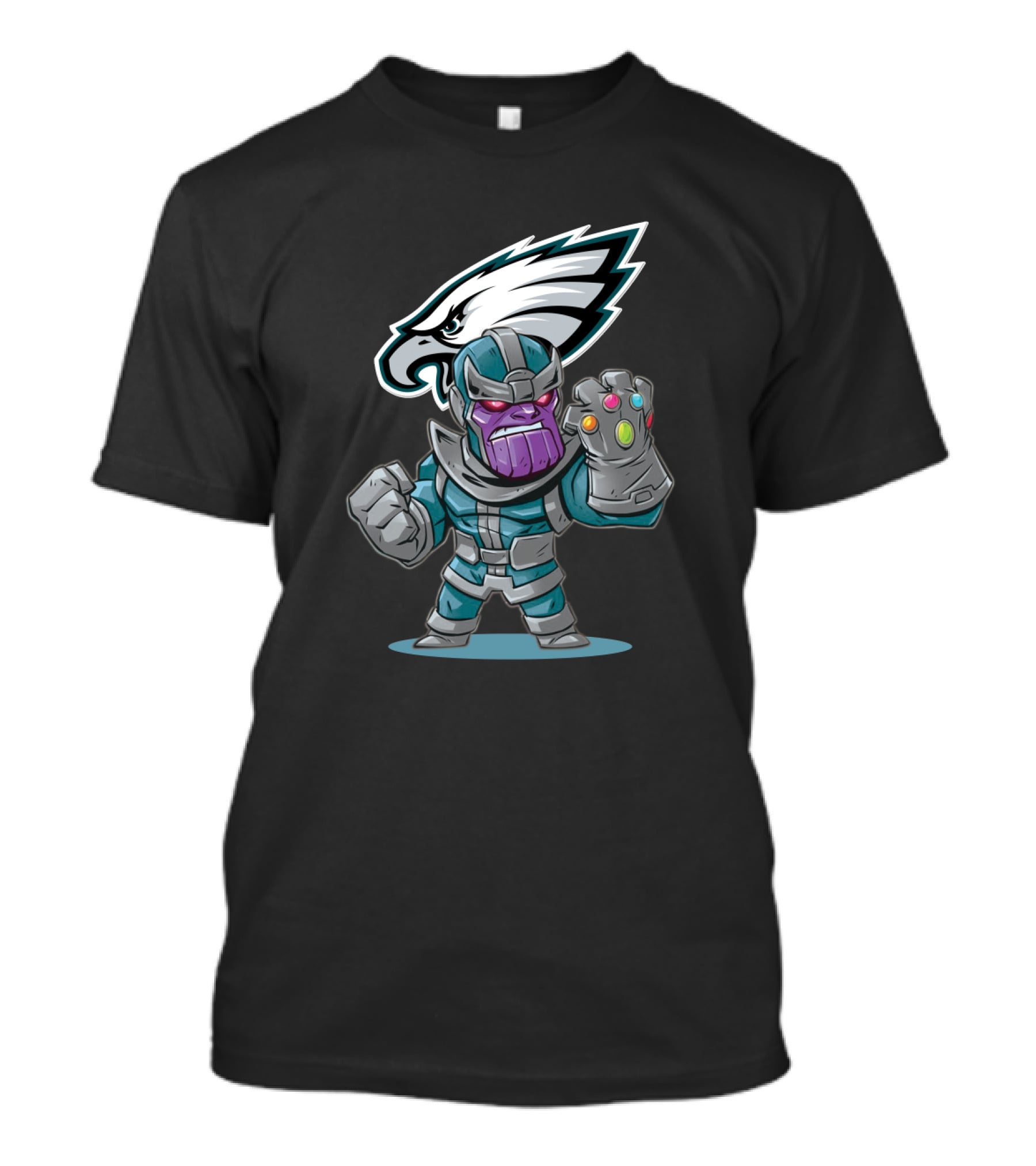Thanos Philadelphia Eagles Infinity Gauntlet Clash T-Shirt
