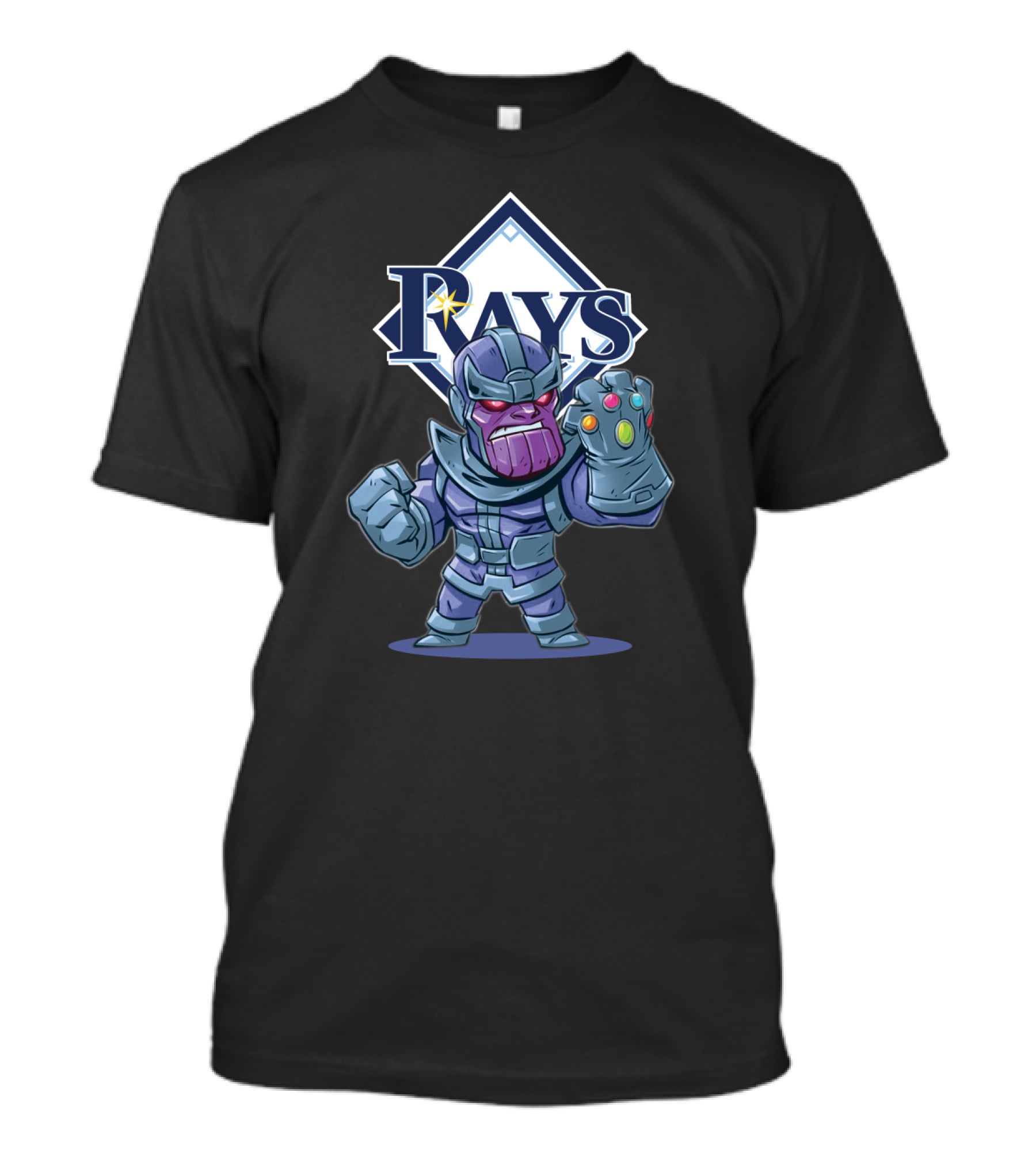 Rays Thanos Tampa Bay Fans Infinity Gauntlet T-Shirt