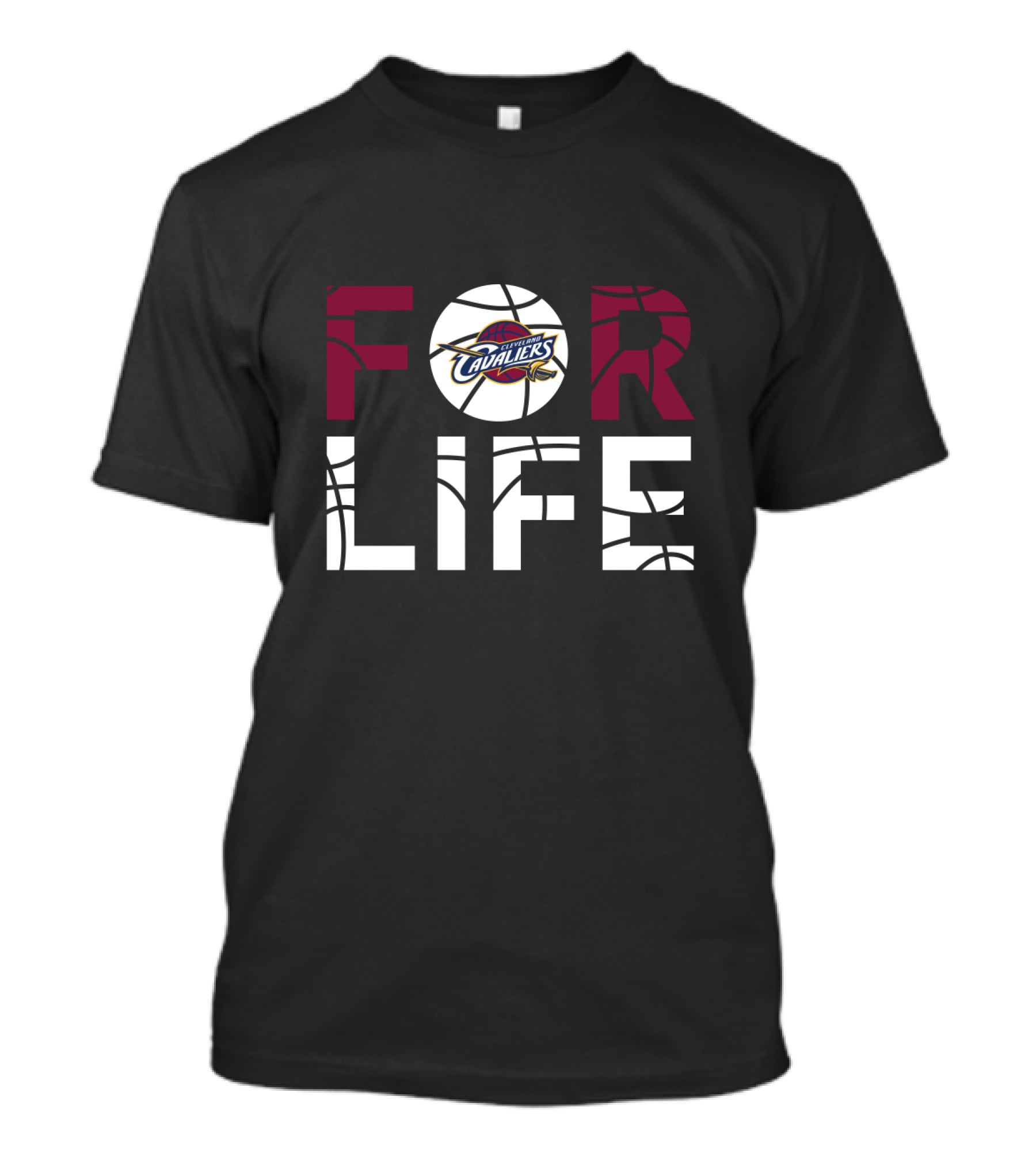 Cleveland Cavaliers For Life Basketball Fans T-Shirt