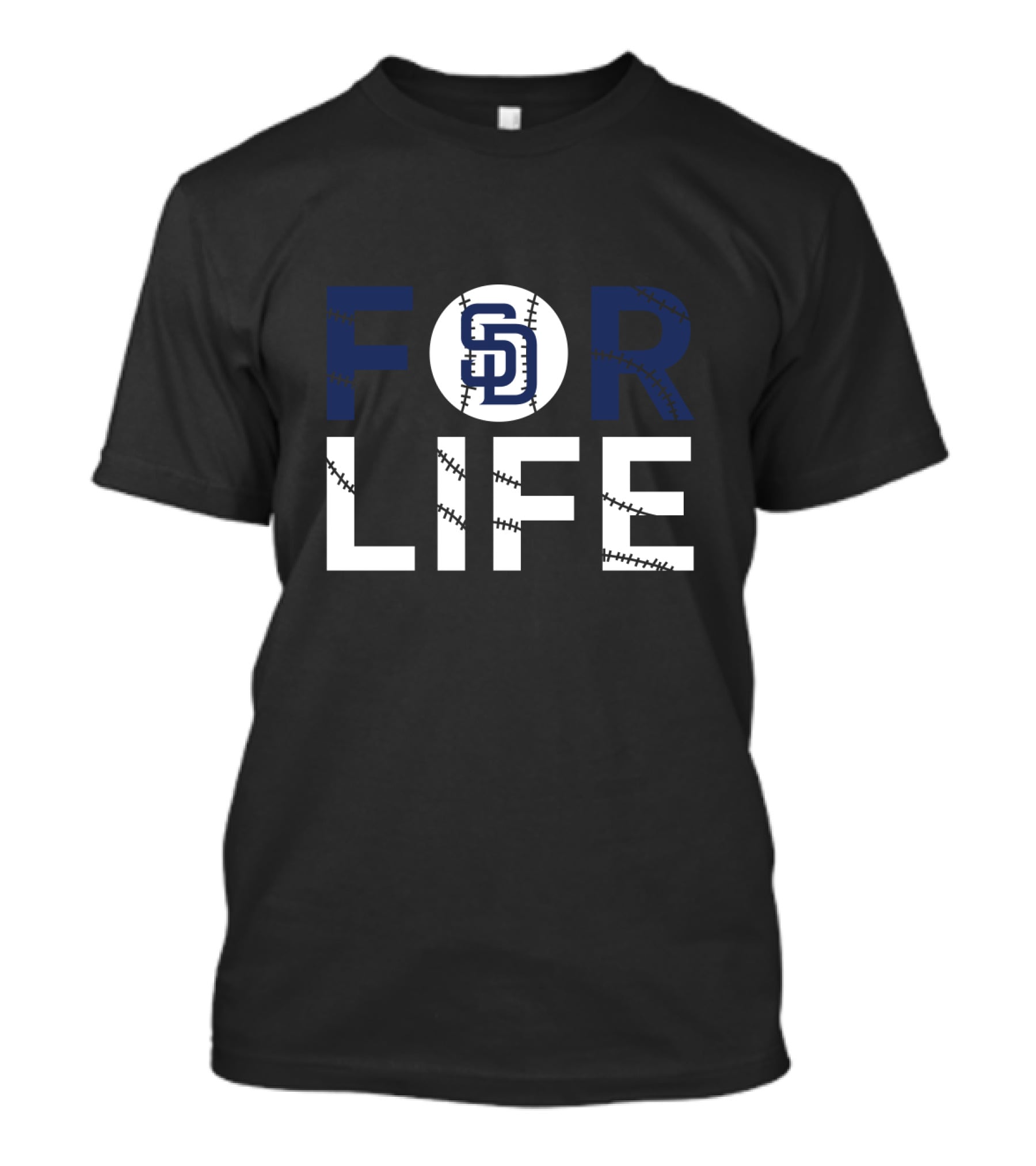 San Diego Padres Baseball For Life T-Shirt