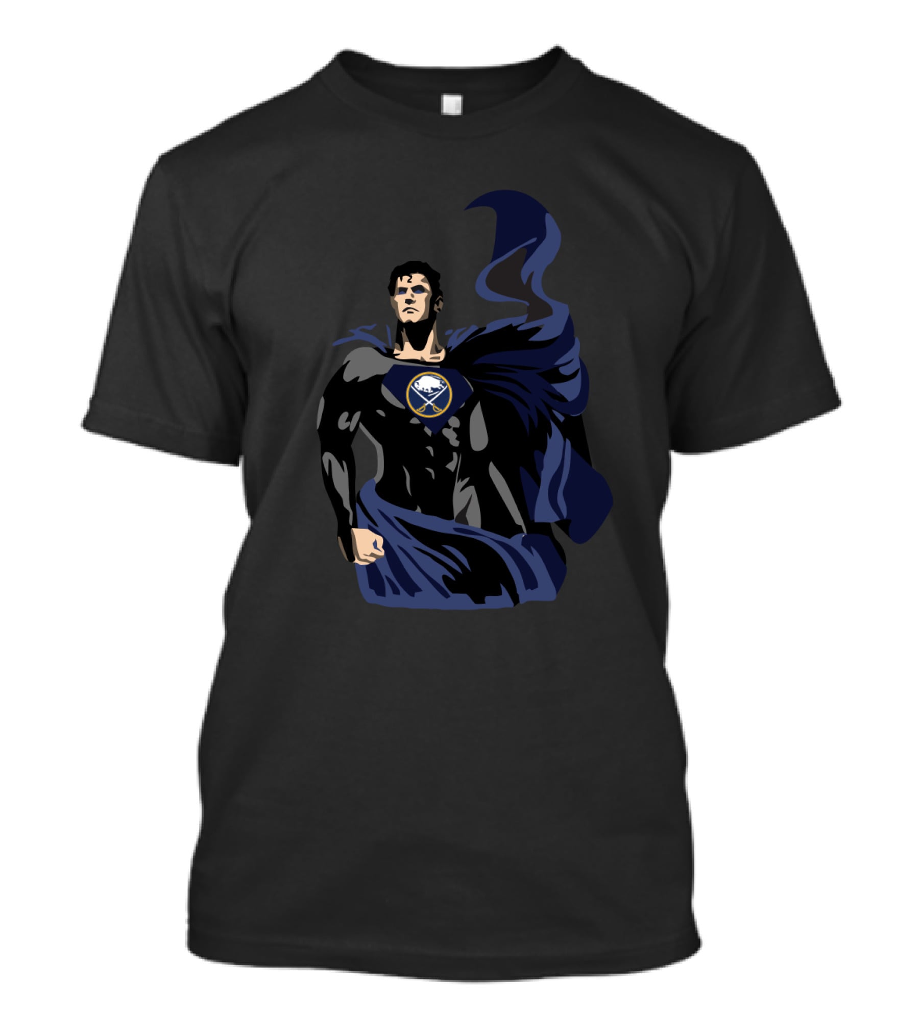 Superman Buffalo Sabres Logo Superhero Fan T-Shirt