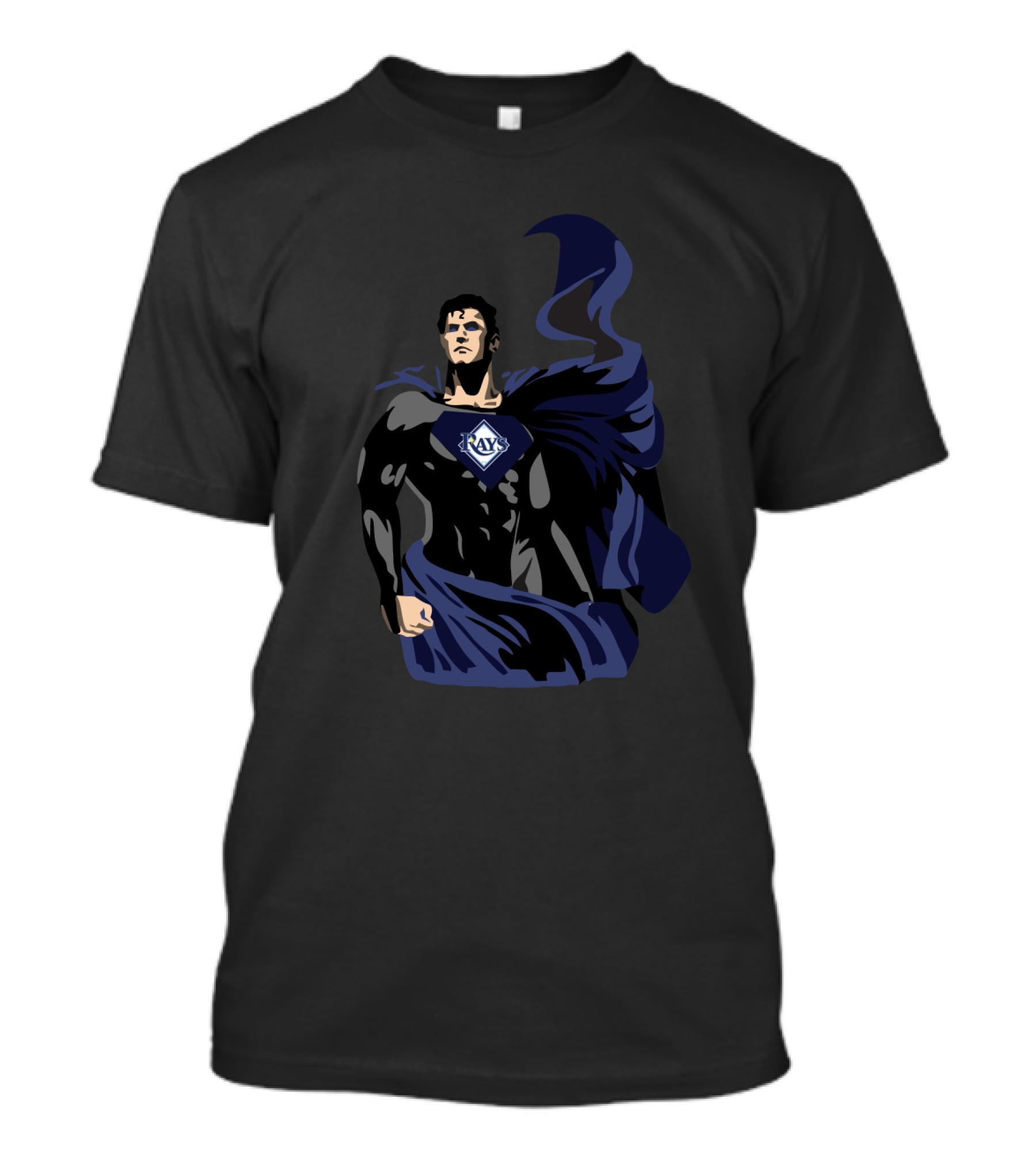Superman Rays Tampa Bay Fans Superhero Symbol T-Shirt