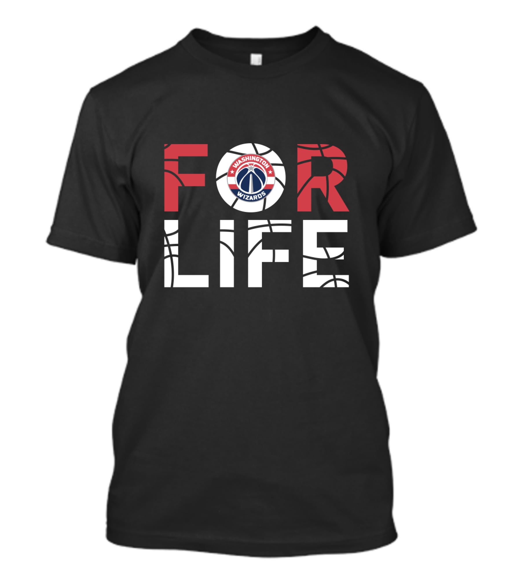 Washington Wizards Basketball For Life T-Shirt