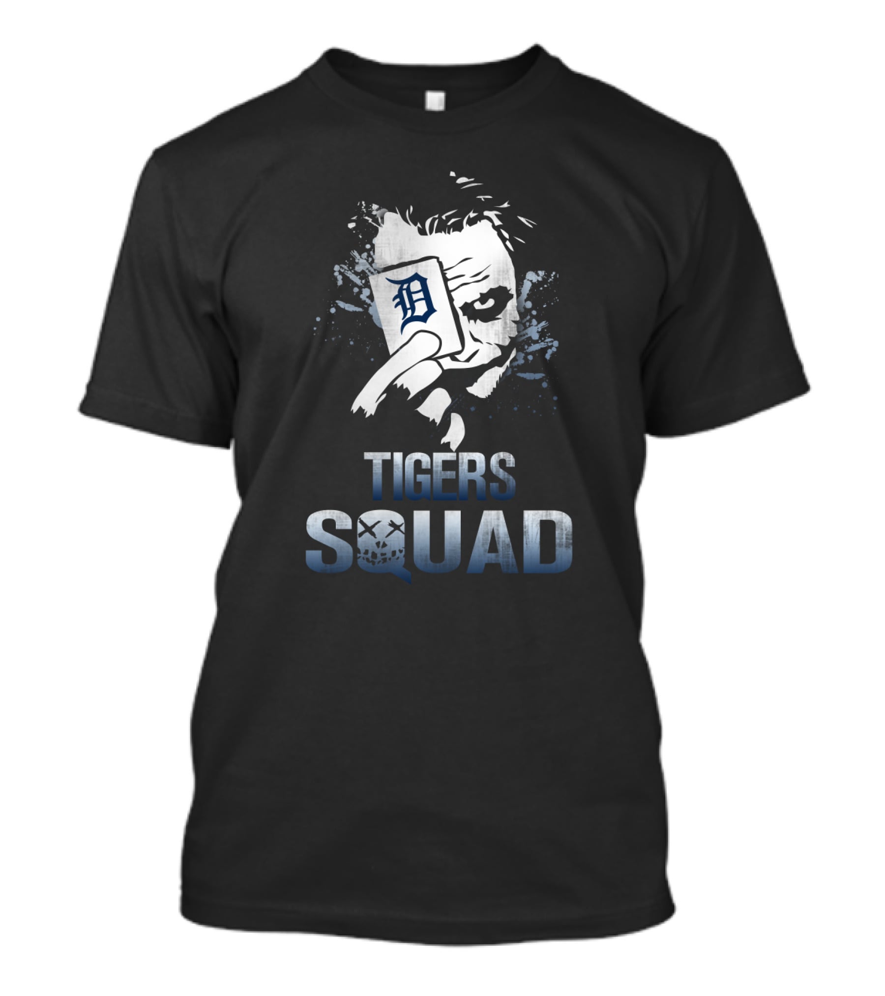 Detroit Tigers Squad Joker Card Fan T-Shirt