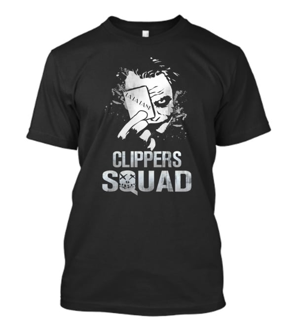 Clippers Squad La La Land Joker Card T-Shirt