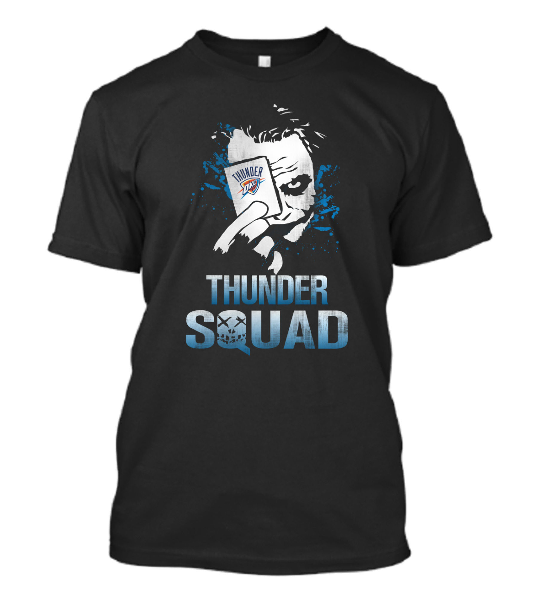 Thunder Squad Joker Thunder Okc Fans T-Shirt