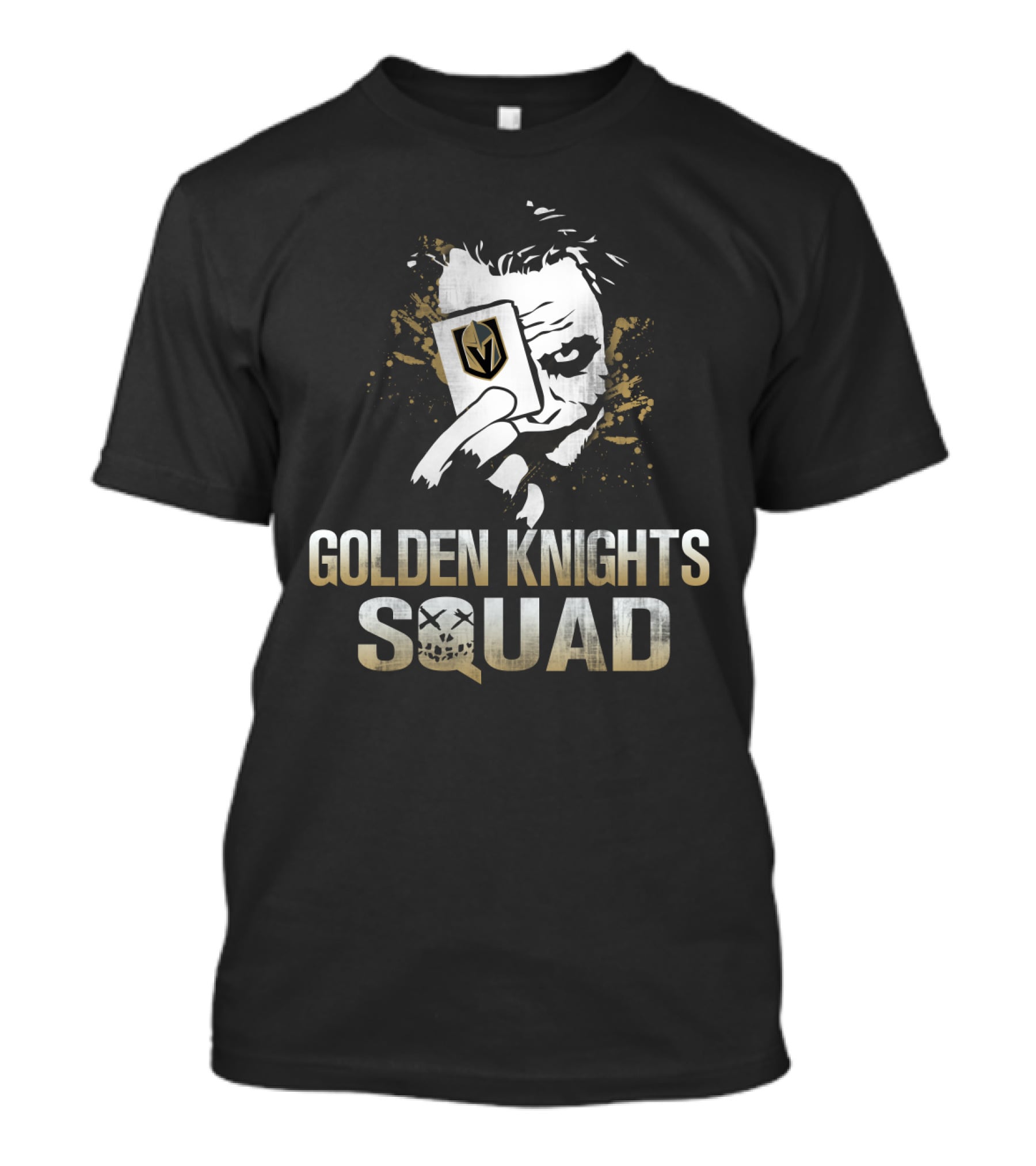 Golden Knights Squad Joker Card Vegas Golden Knights Fan T-Shirt