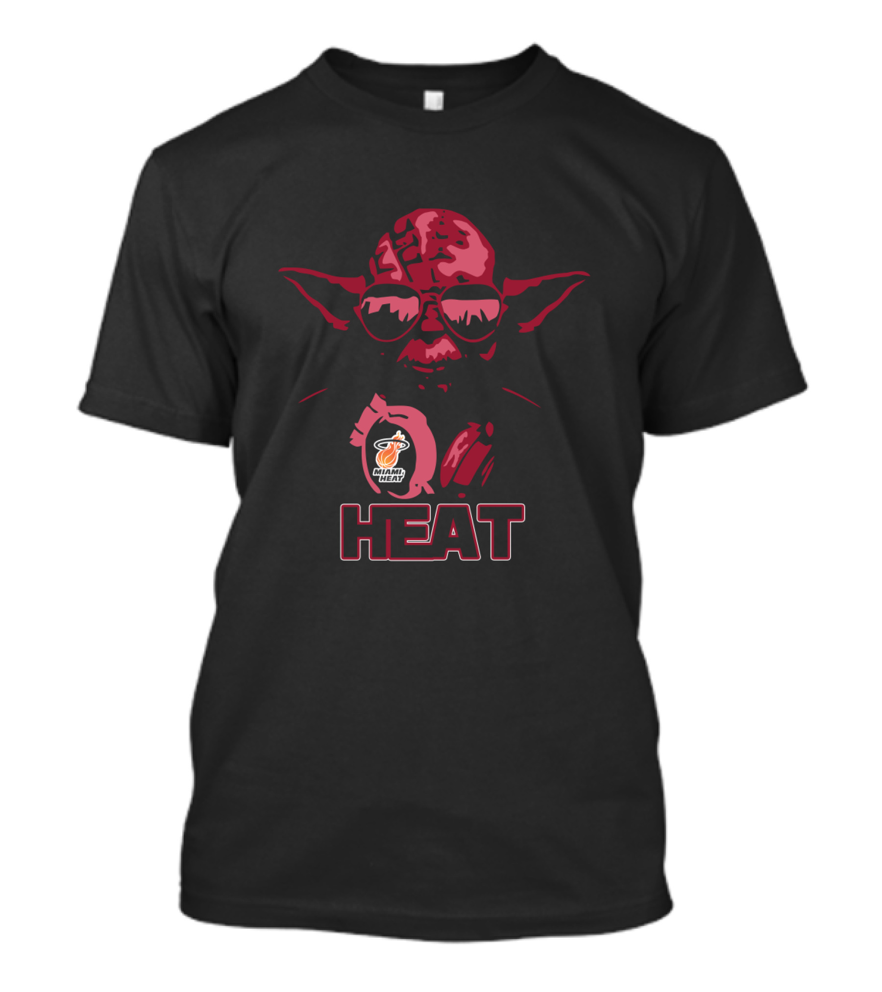 Yoda Star Wars Miami Heat Fans Heat T-Shirt