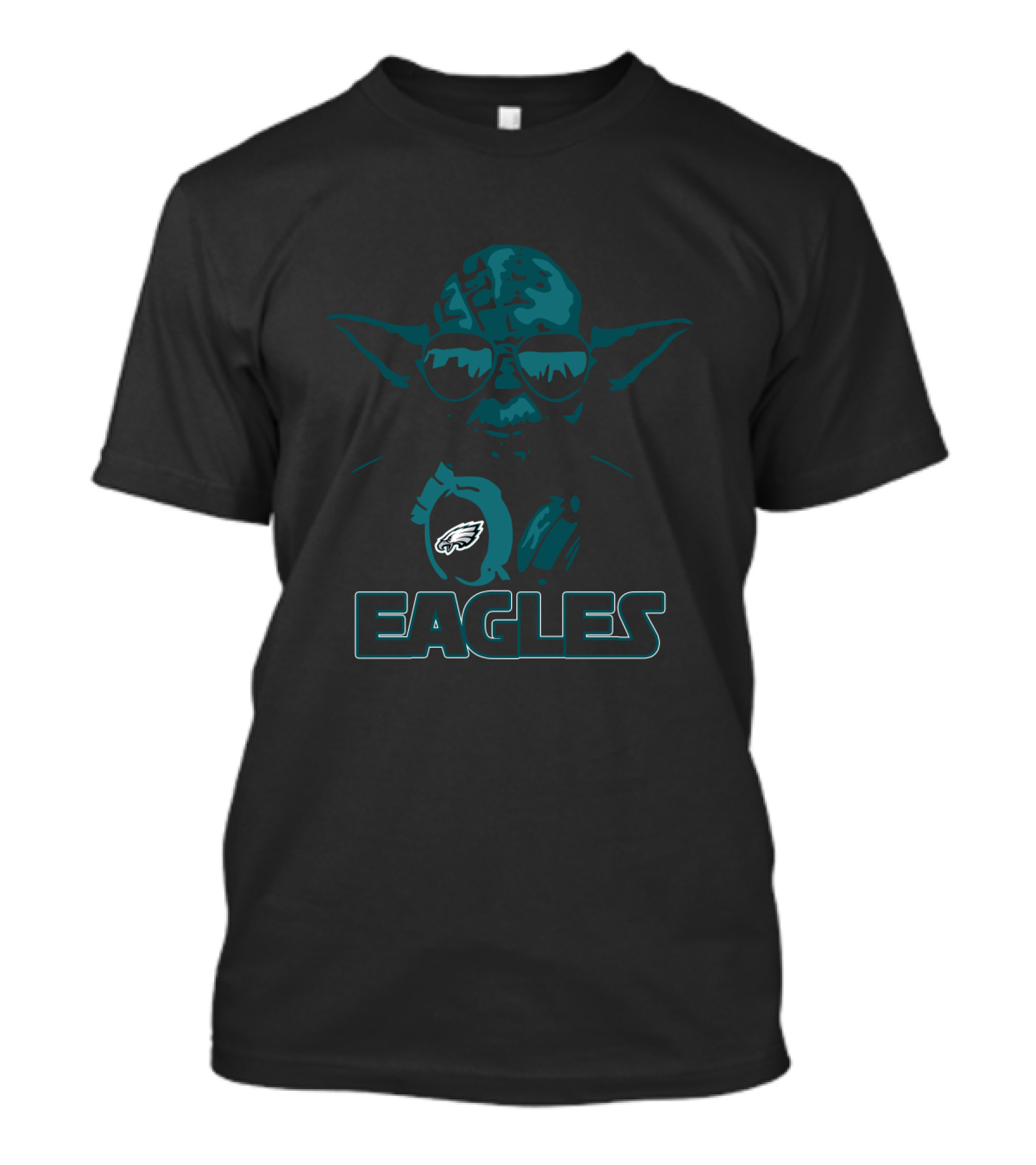 Eagles Yoda Star Wars Philadelphia Fans T-Shirt