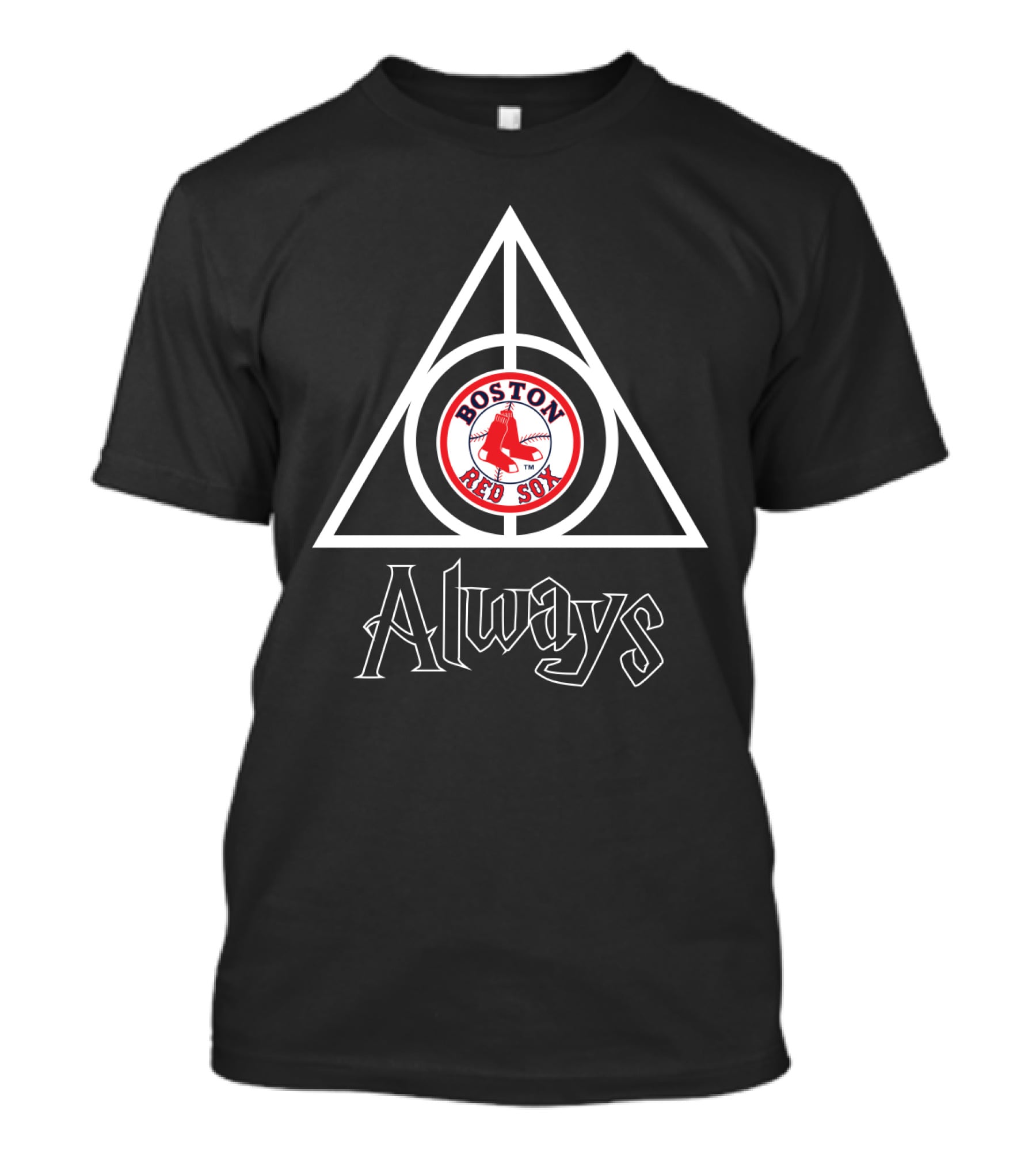 Boston Red Sox Always Deathly Hallows T-Shirt