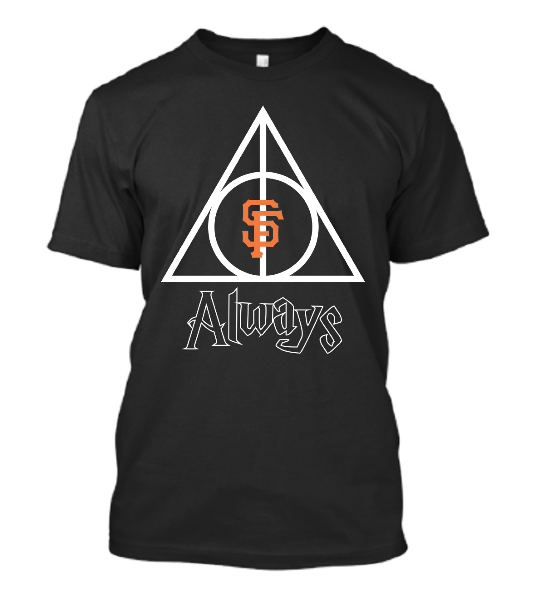 Always San Francisco Giants Deathly Hallows T-Shirt
