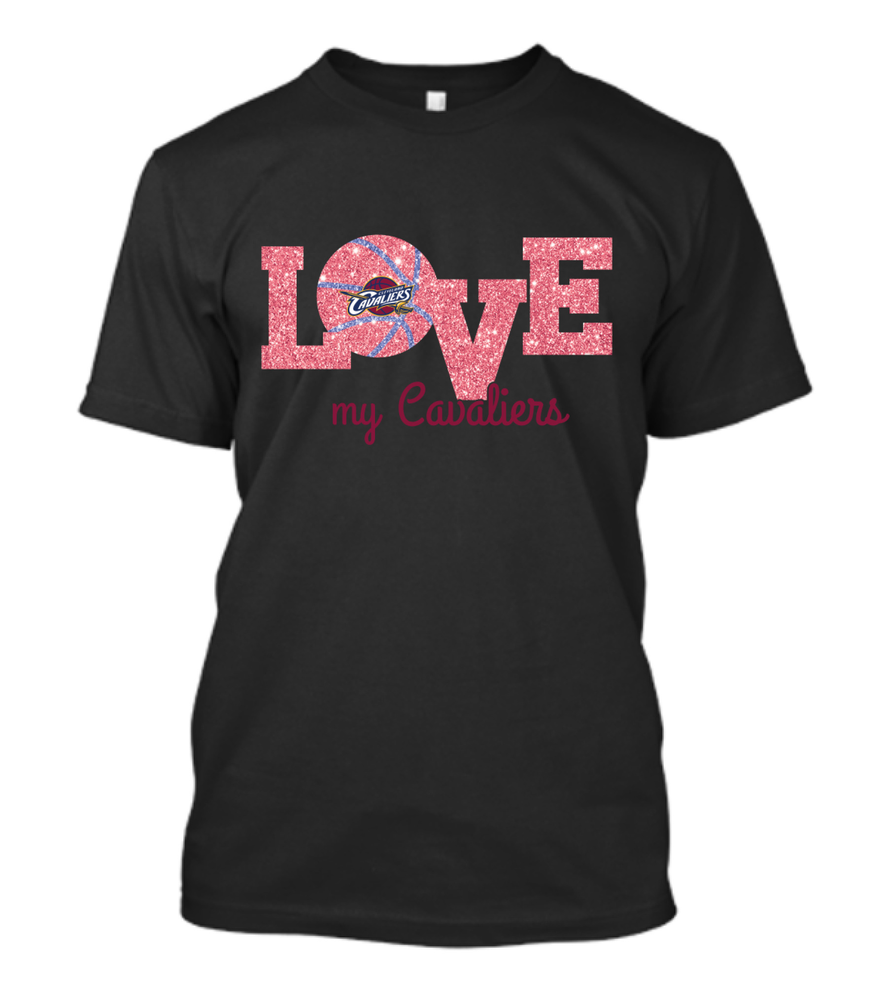 Love My Cavaliers Basketball Cleveland Fans T-Shirt