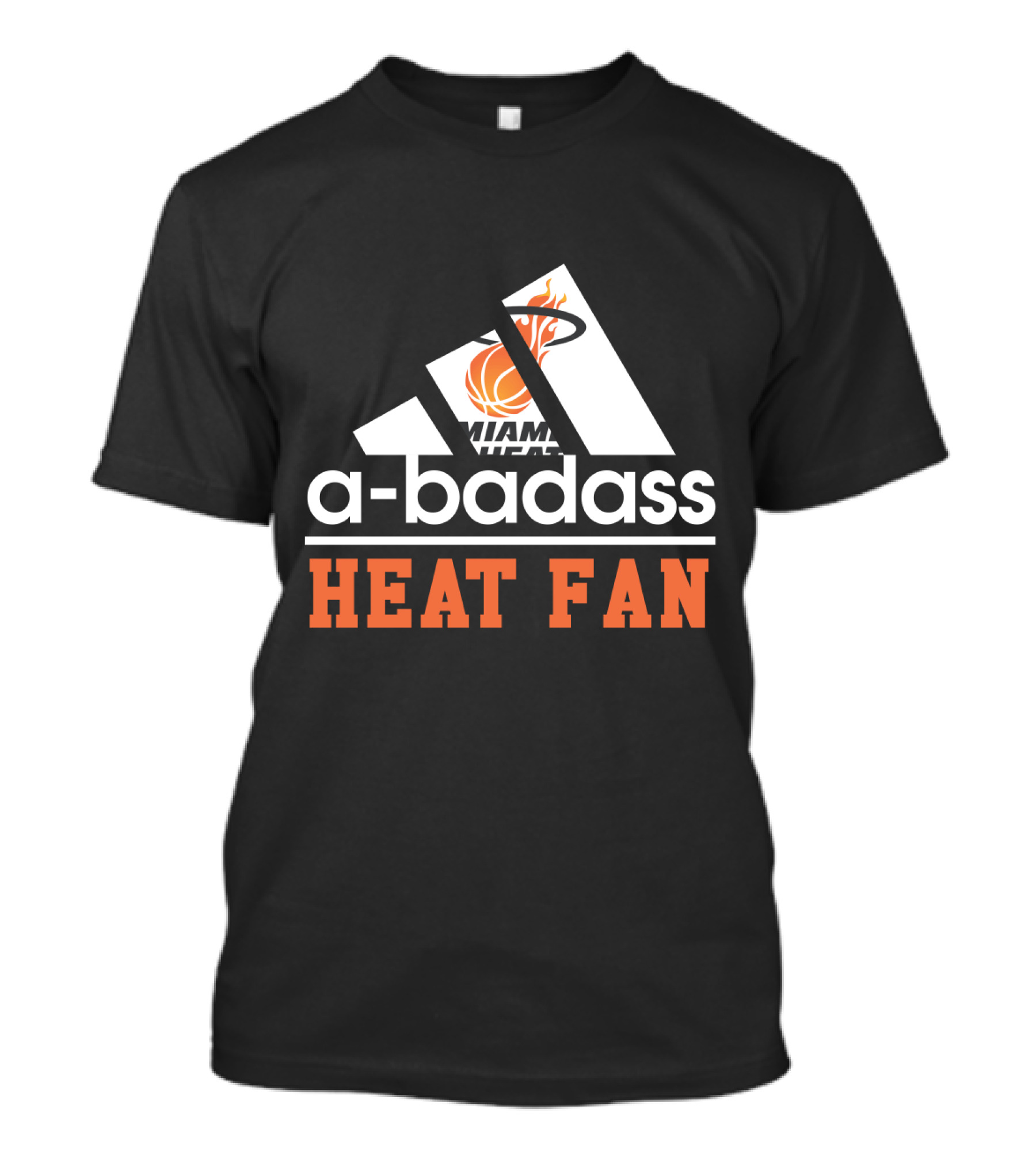 Miami Heat A-Badass Heat Fan T-Shirt